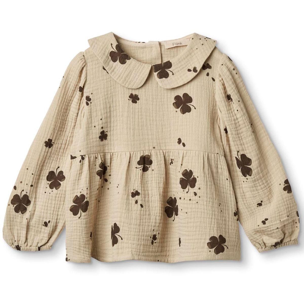 Organic Clover bluse (3 år/98 cm)