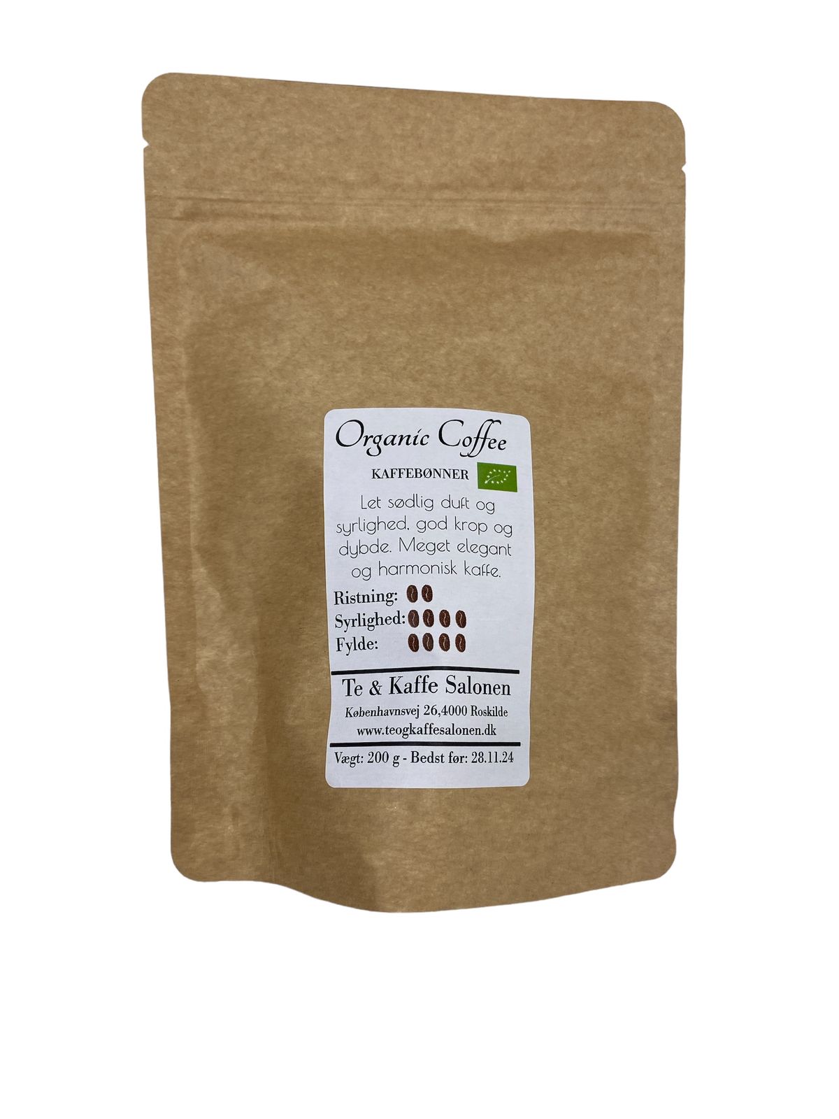 Organic Coffee Hele bønner 200 g