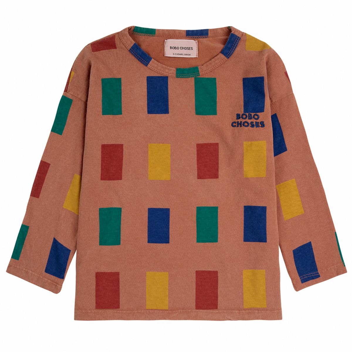 Organic Color Game bluse (2-3 år)