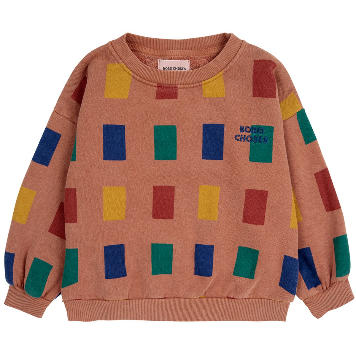 Organic Color Game sweatshirt (2-3 år)