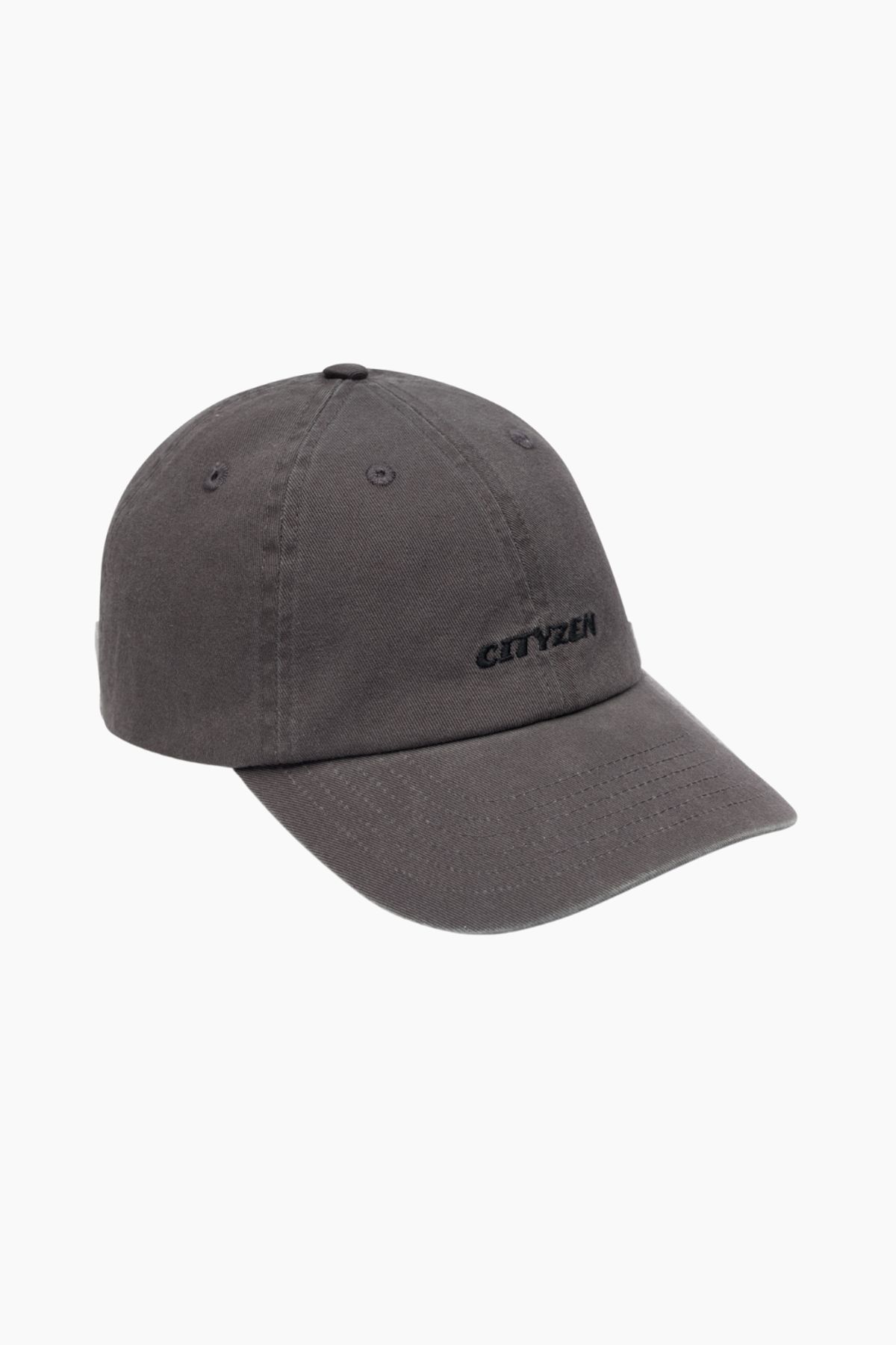 Organic Cotton Graphic Cap - Dark Grey - bareen - Grå One Size