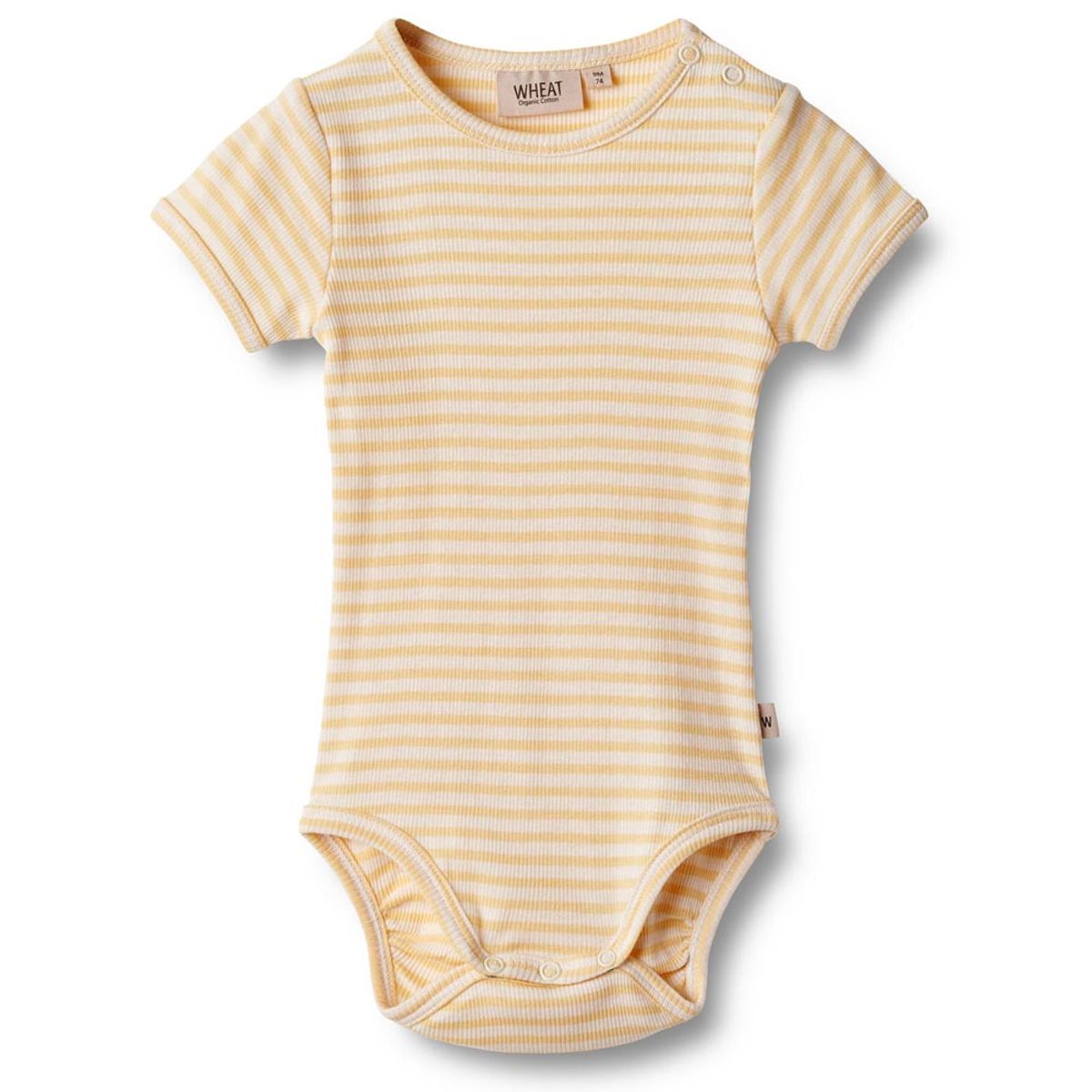 Organic Elisa stribet rib body (2 år/92 cm)