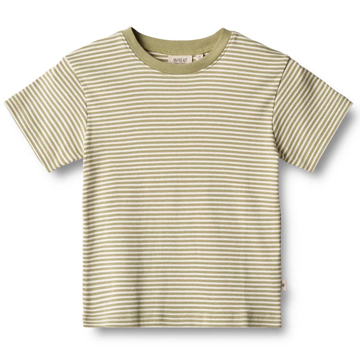 Organic Fabian stribet t-shirt (3 år/98 cm)