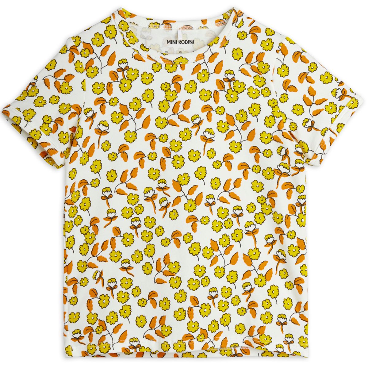 Organic Flowers t-shirt (2-3 år)