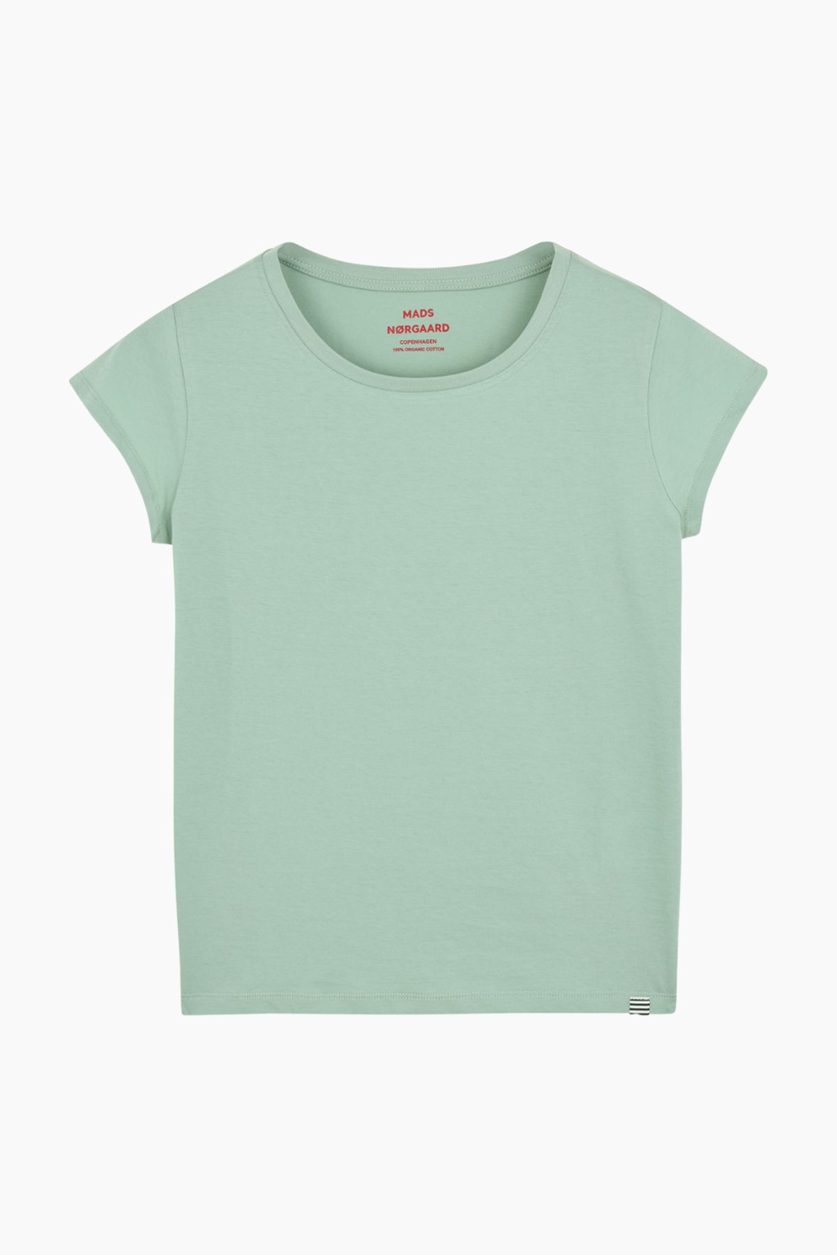 Organic Jersey Teasy Tee FAV - Jadeite - Mads Nørgaard - Grøn L