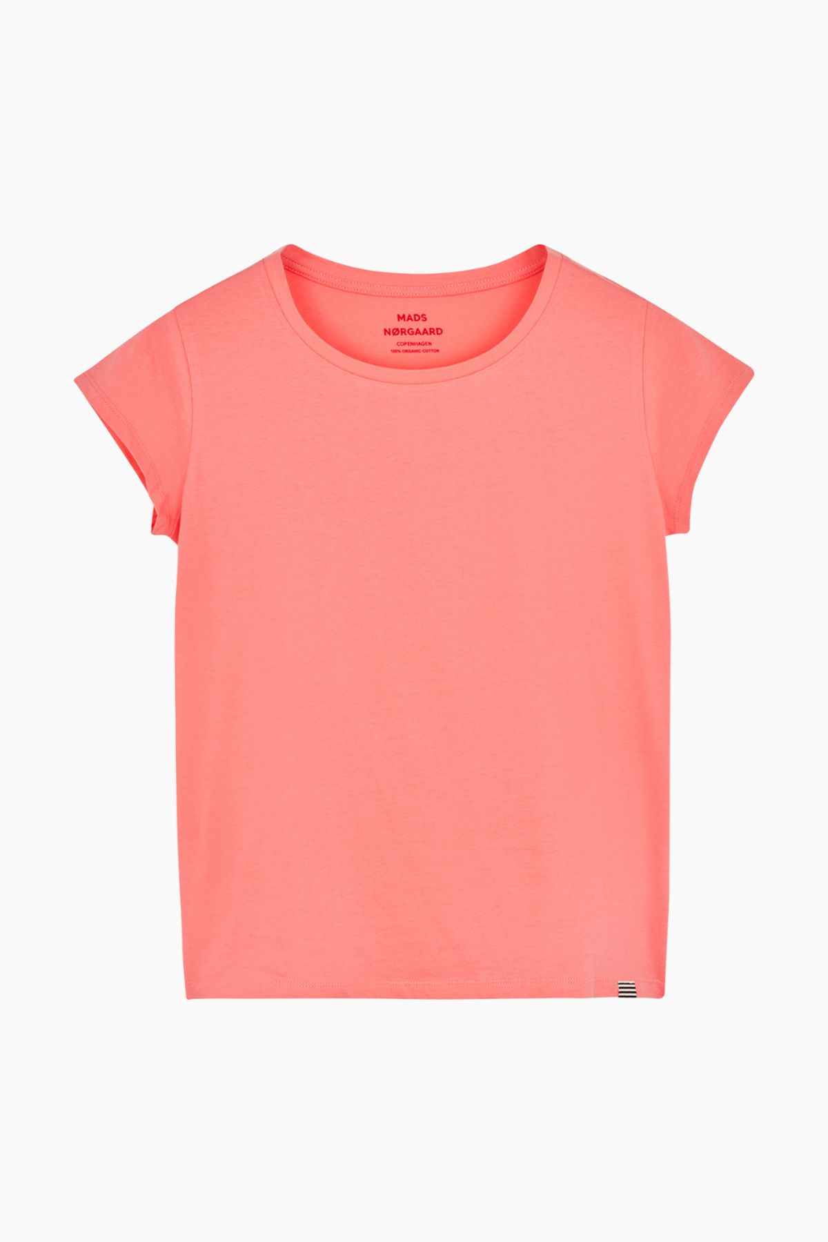 Organic Jersey Teasy Tee FAV - Shell Pink - Mads Nørgaard - Pink L