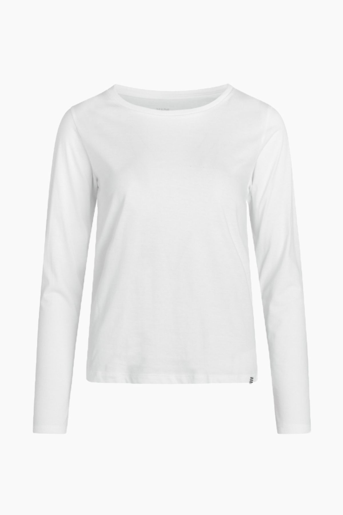 Organic Jersey Tenna Tee - White - Mads Nørgaard - Hvid S