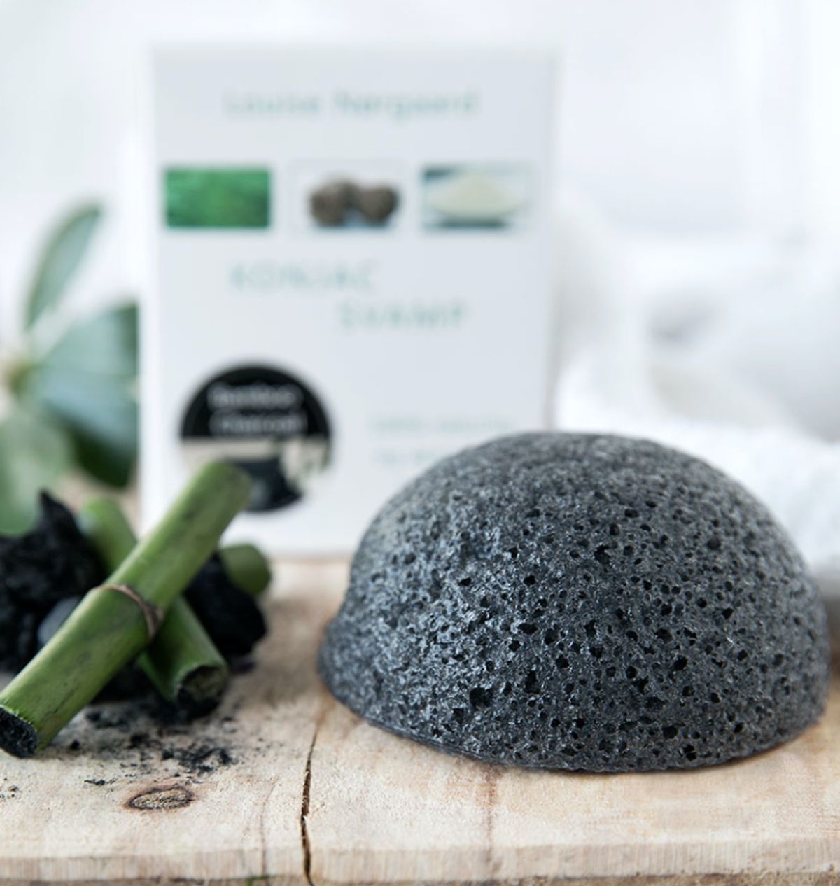 Organic Konjac Bamboo Charcoal svamp