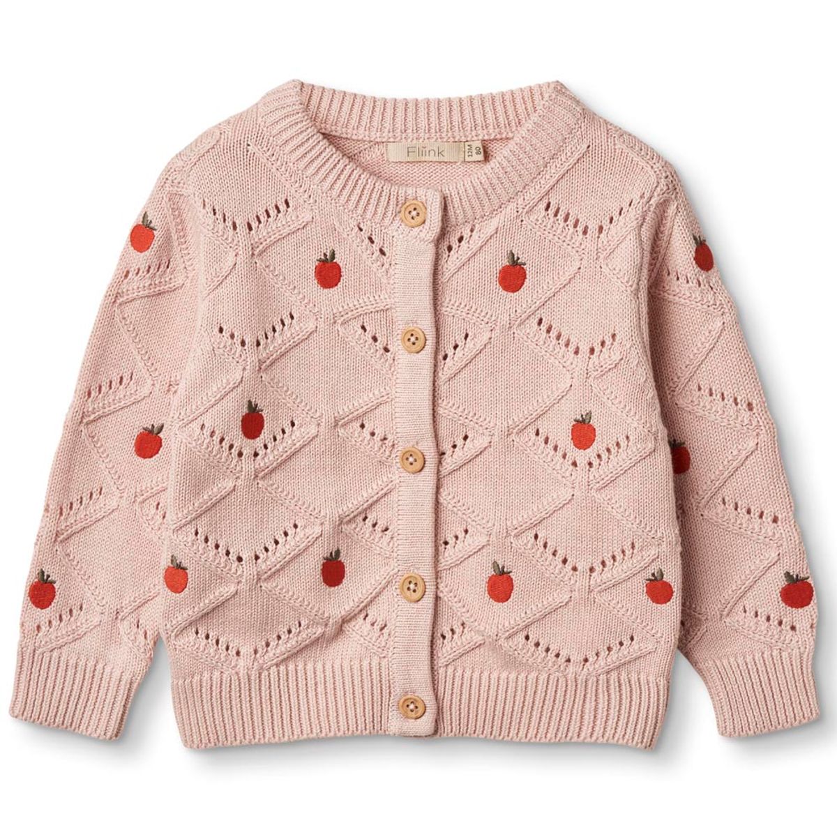 Organic Mela Apple cardigan (3 år/98 cm)