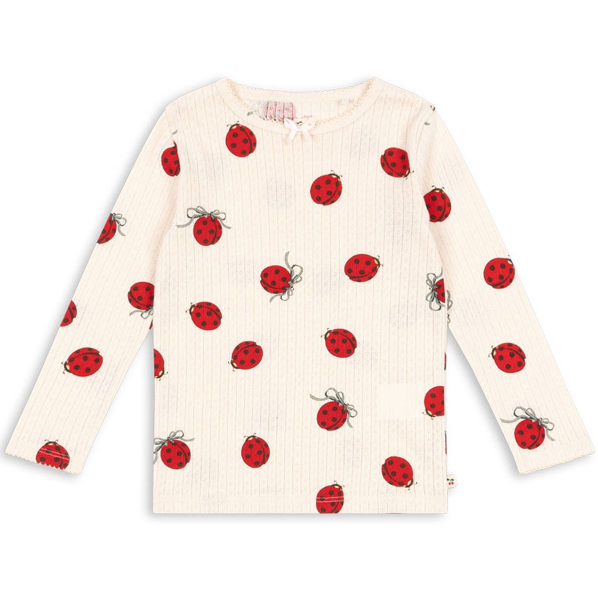 Organic Minnie ladybug bluse (2 år/92 cm)