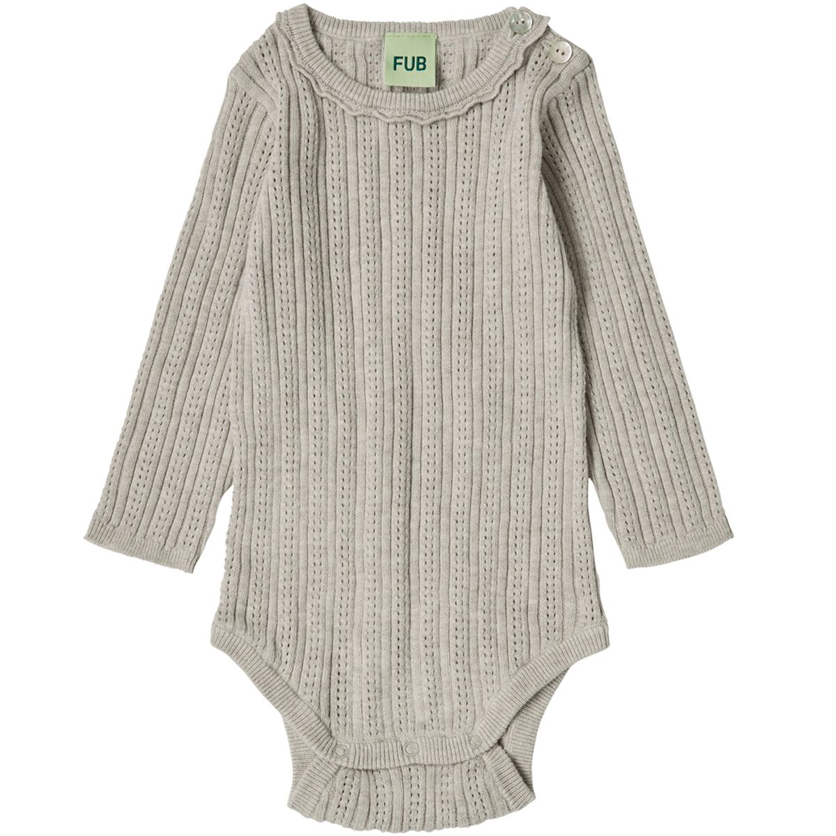 Organic pointelle body (2 år/92 cm)