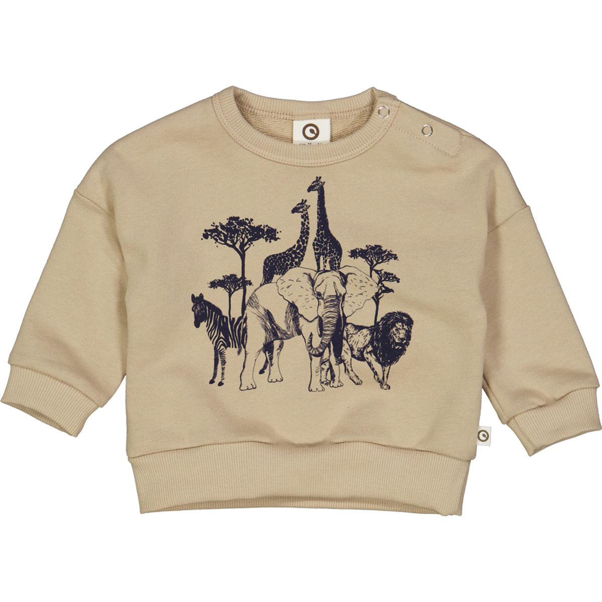 Organic Safari sweatshirt (2 år/92 cm)