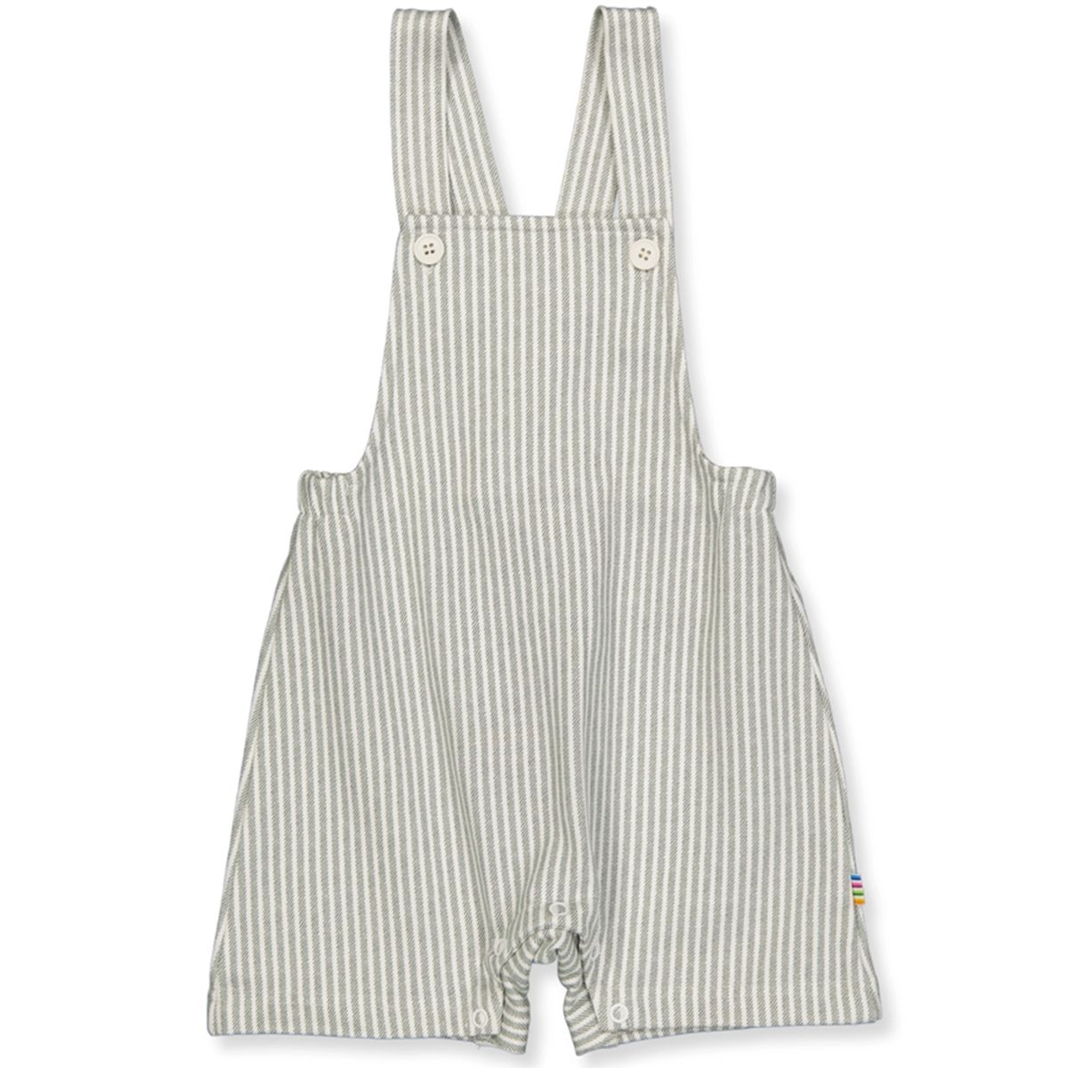 Organic stribet overalls (100 cm)