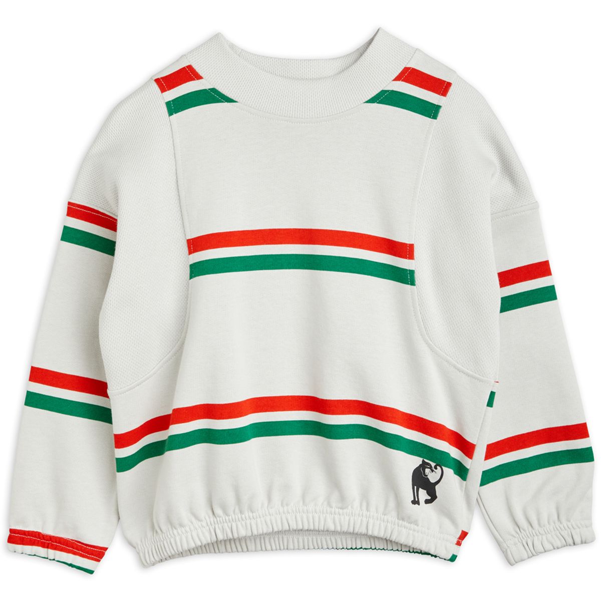 Organic stribet sweatshirt (2-3 år)