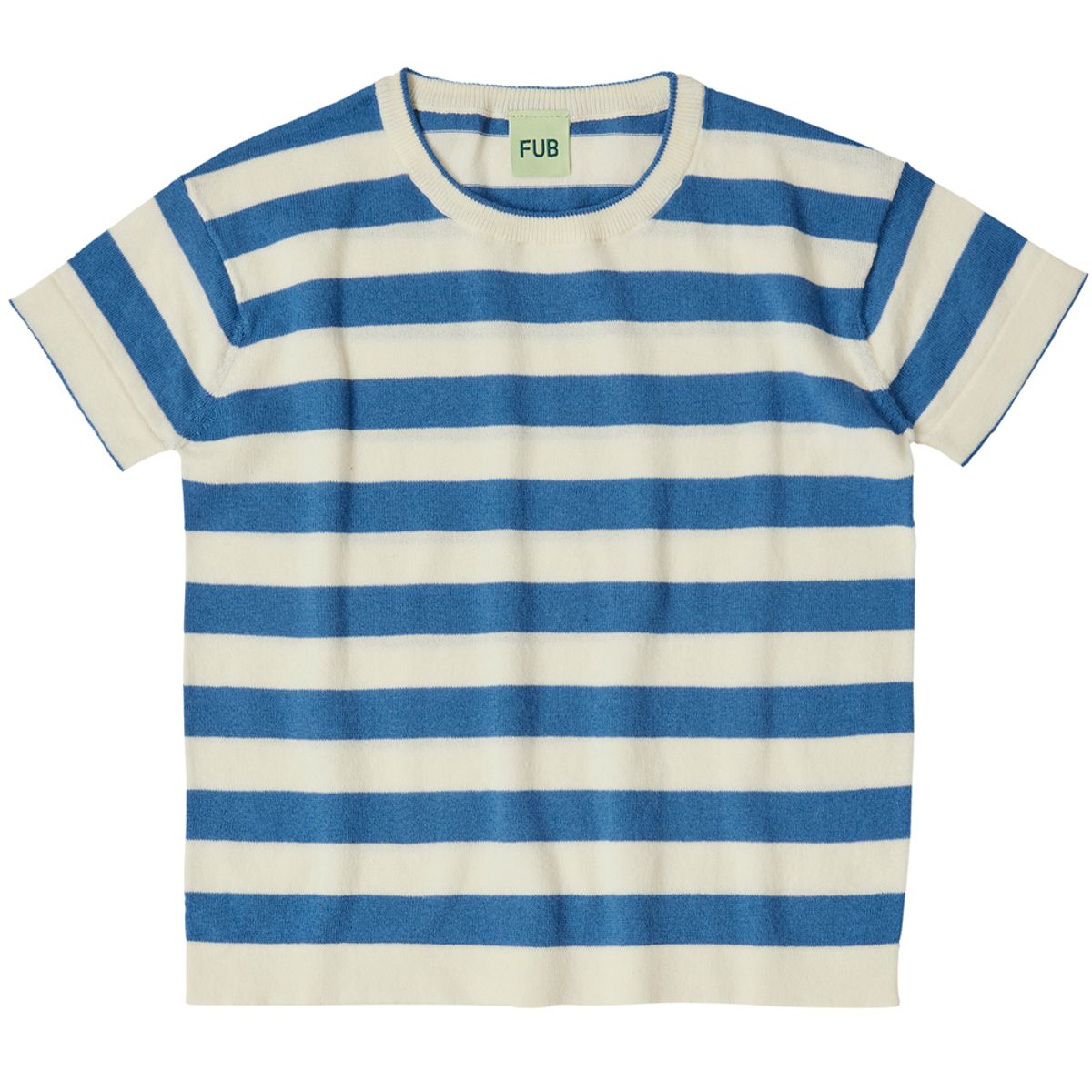 Organic stribet t-shirt (100)