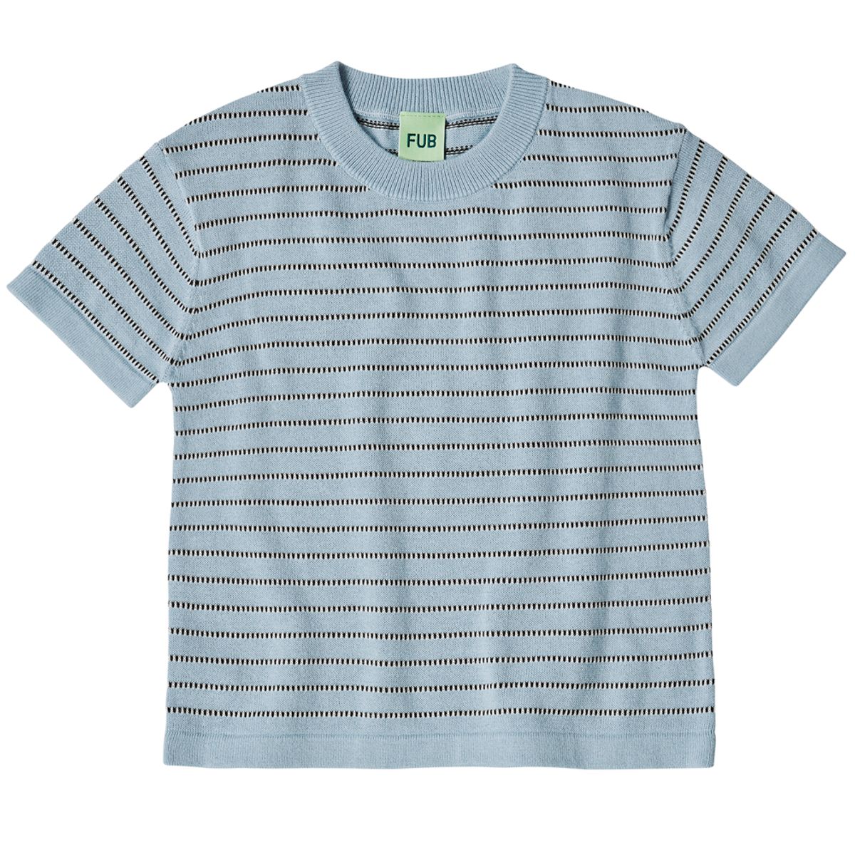 Organic stribet t-shirt (100)