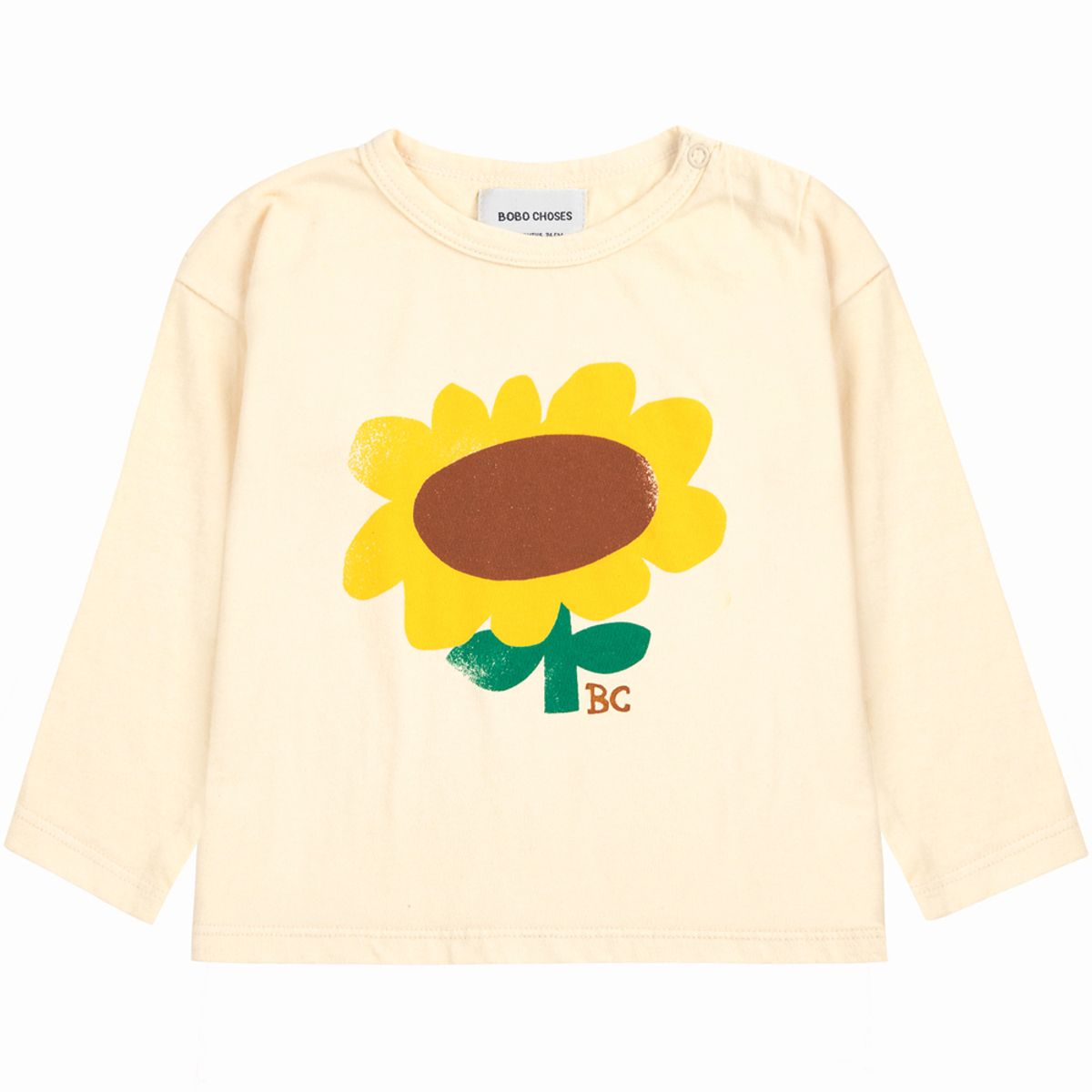 Organic Sunflower t-shirt (18 mdr/86 cm)