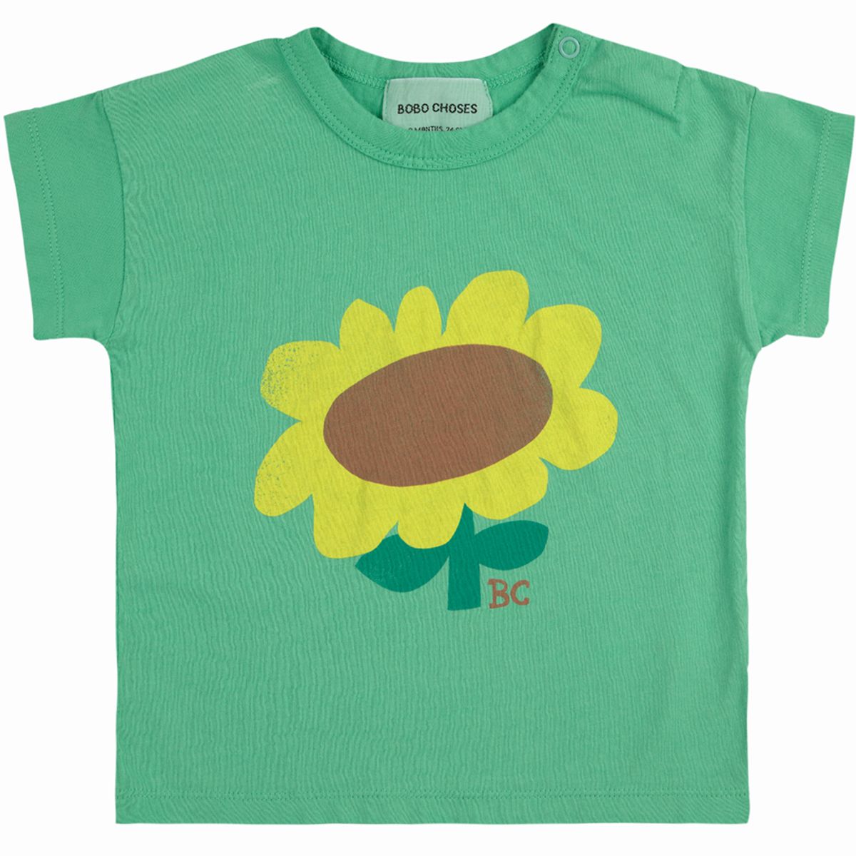 Organic Sunflower t-shirt (18 mdr/86 cm)