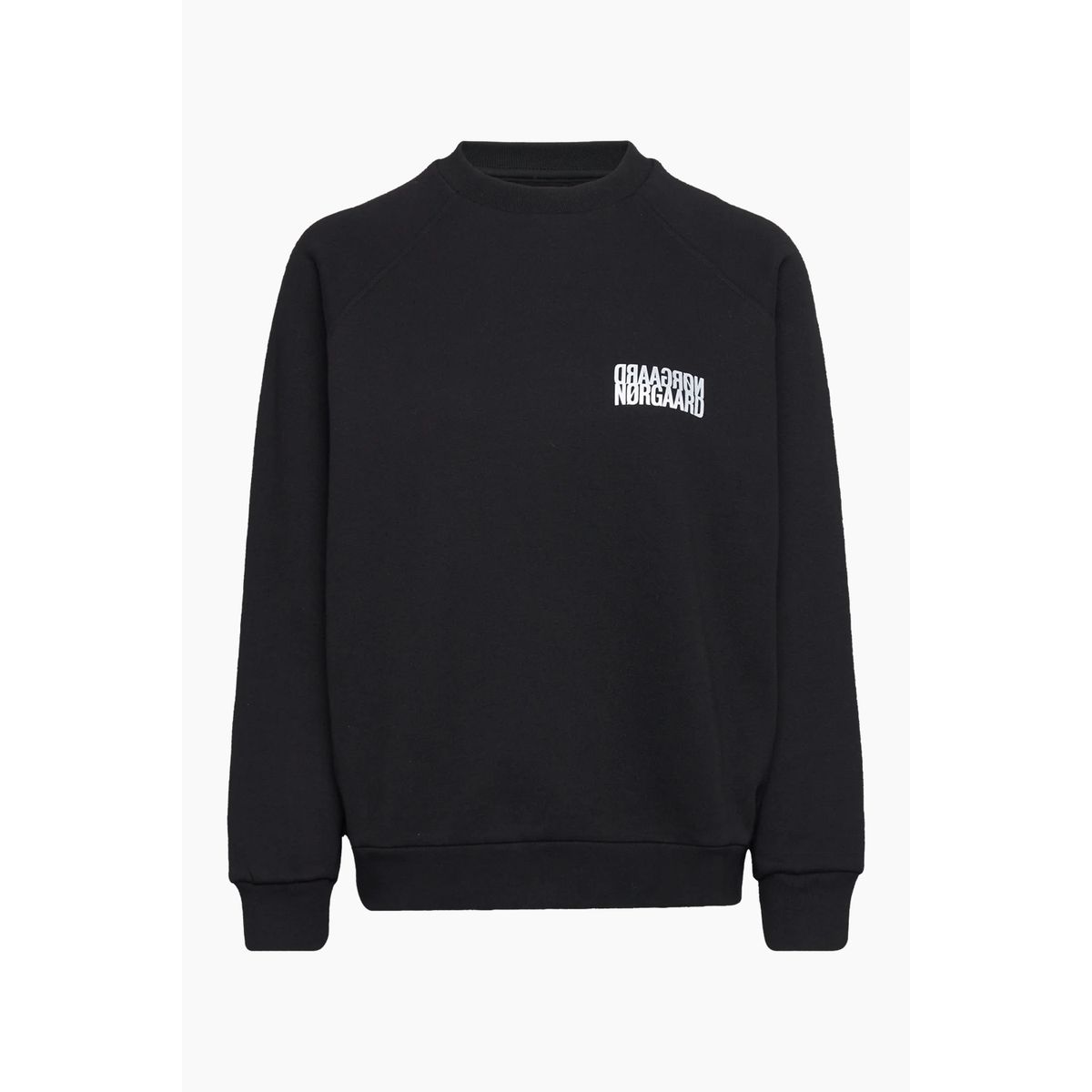 Organic Sweat Allium Sweatshirt - Black - Mads Nørgaard - Sort L