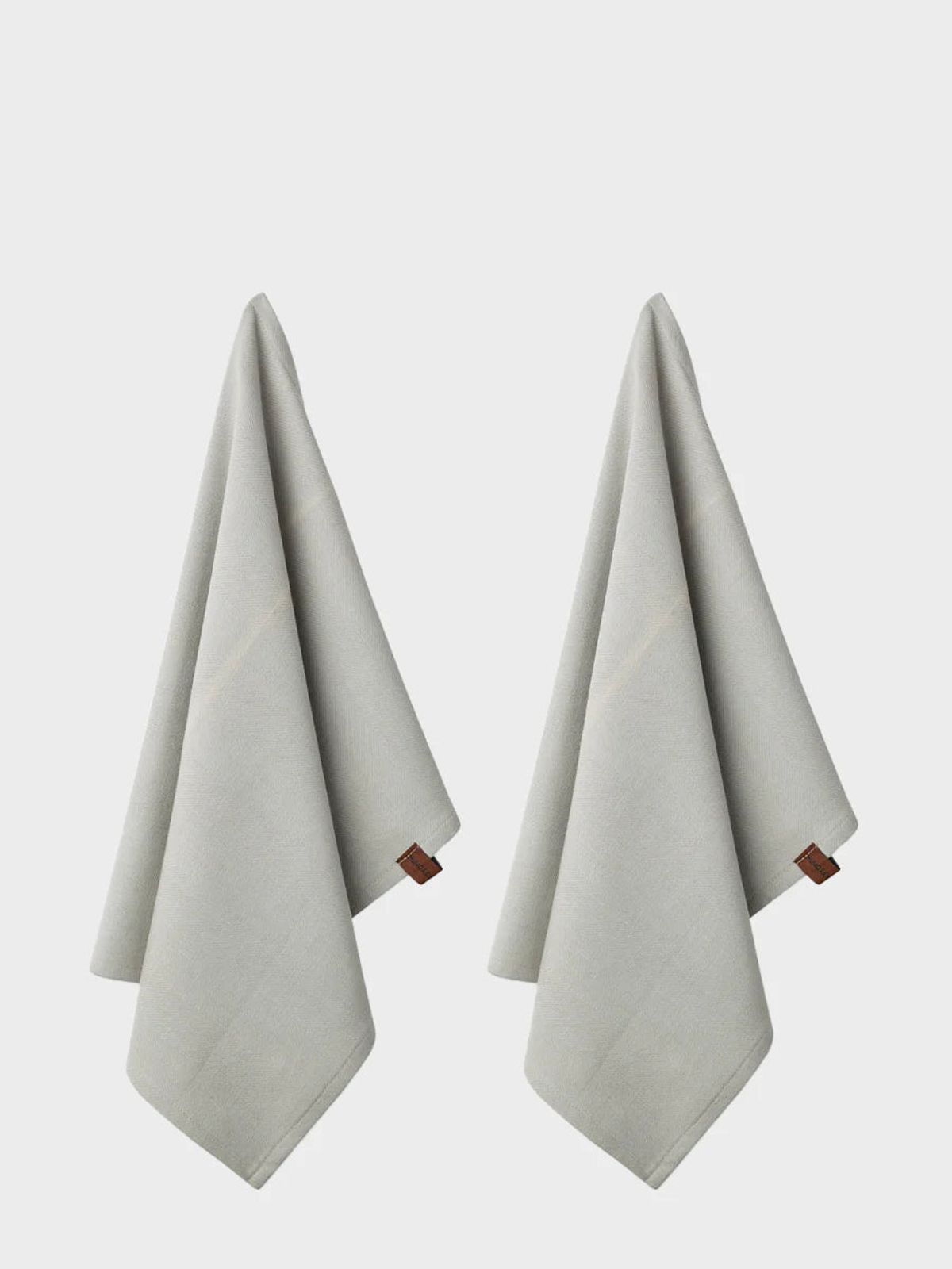 Organic Tea Towel - 2 pack - Stone