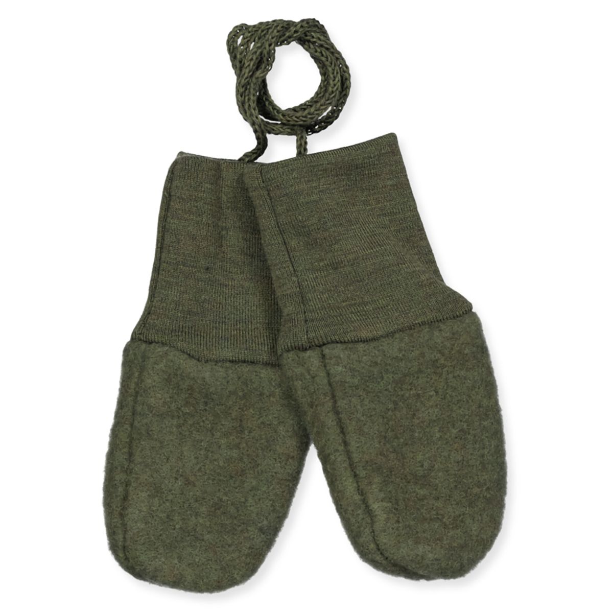 Organic uldfleece babyvanter (0-1 år)