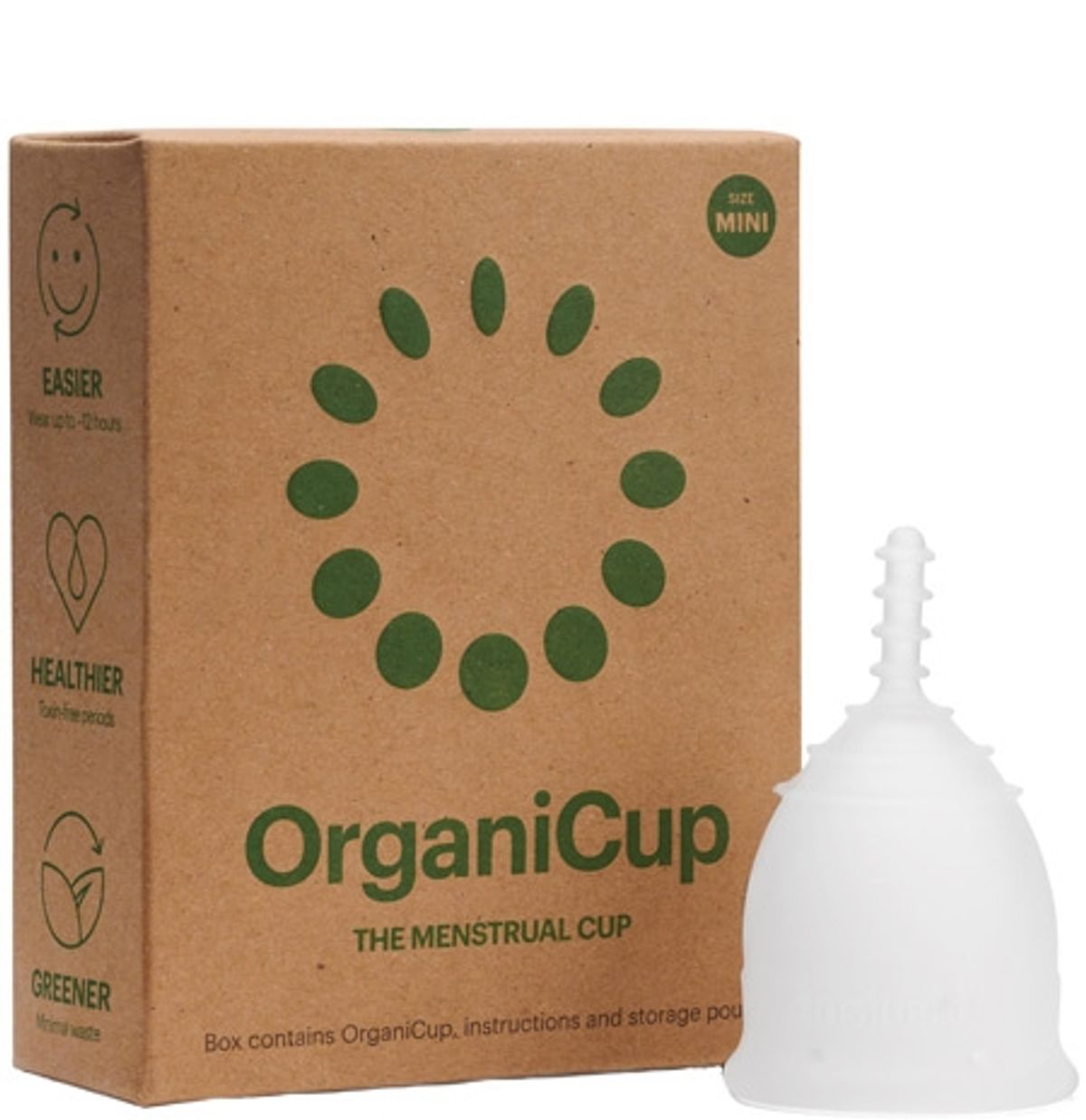 OrganiCup Menstruationskop - Mini