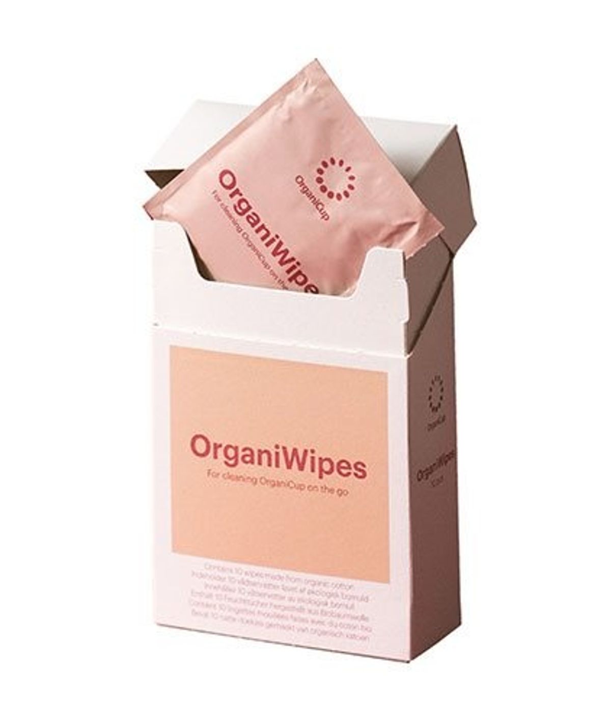 OrganiWipes, pakke m/10stk.