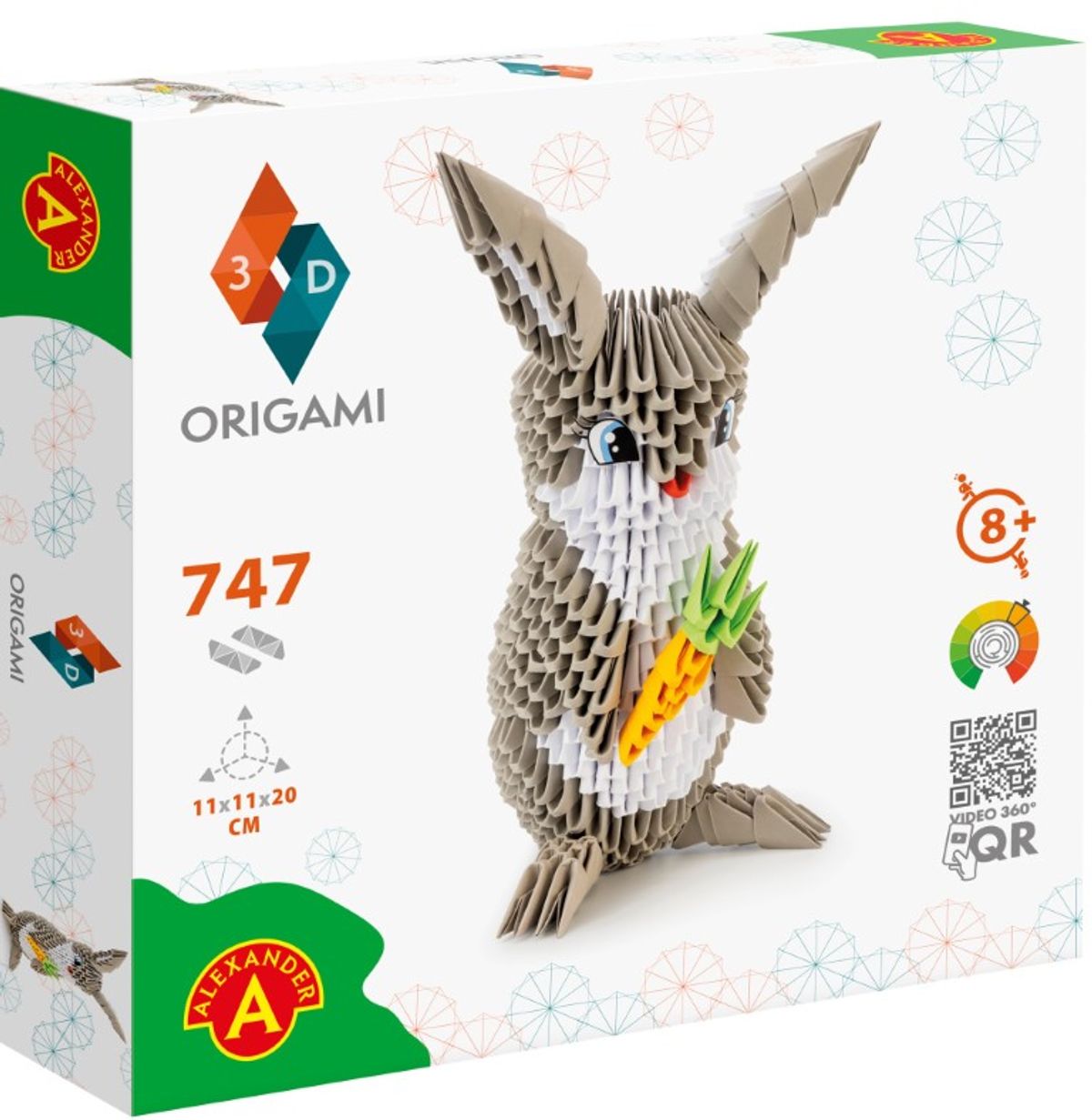 Origami 3D - Kanin