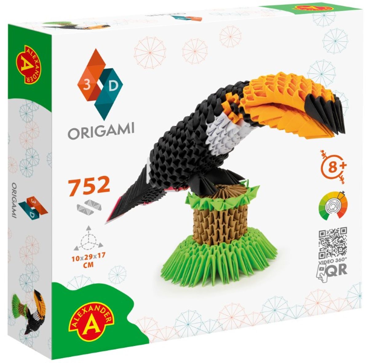 Origami 3D - Tukan