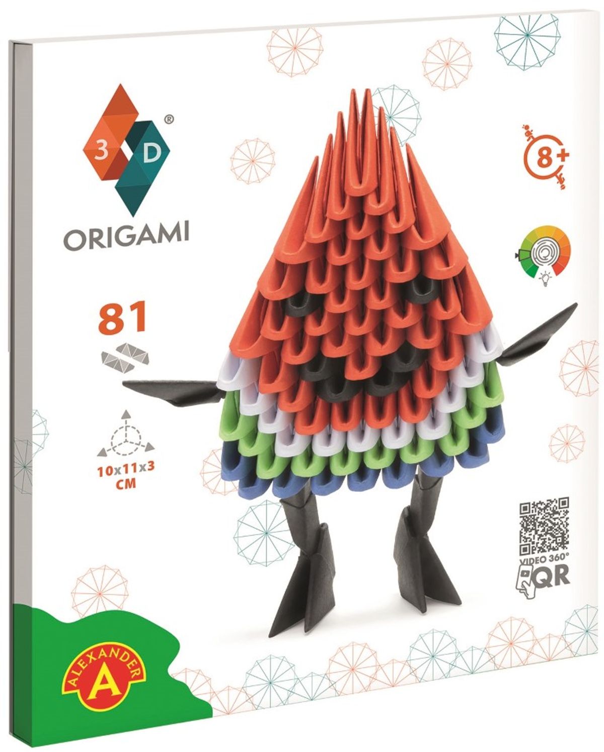 Origami 3D - Vandmelon