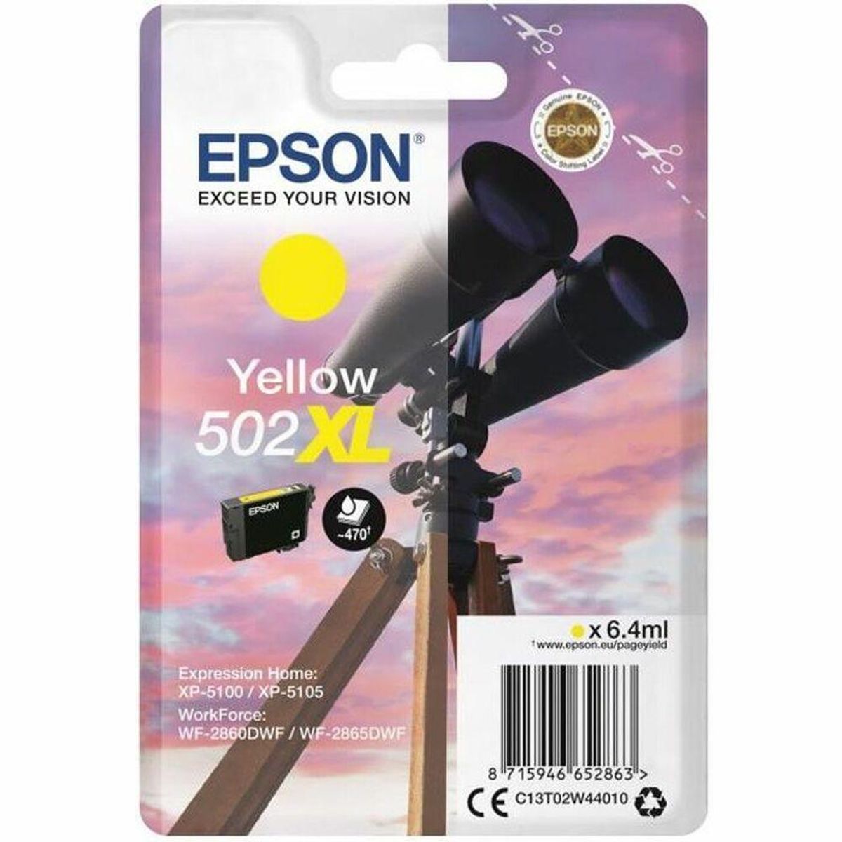 Original blækpatron Epson C13T02W44020