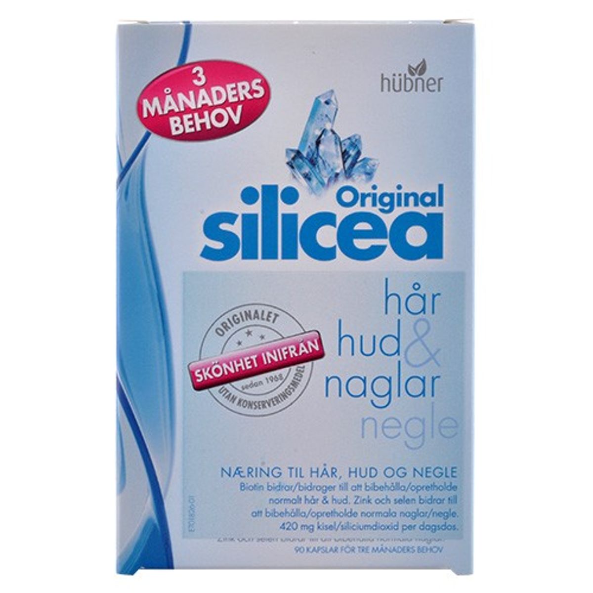 Original silicea - 90 kapsler - Silicea