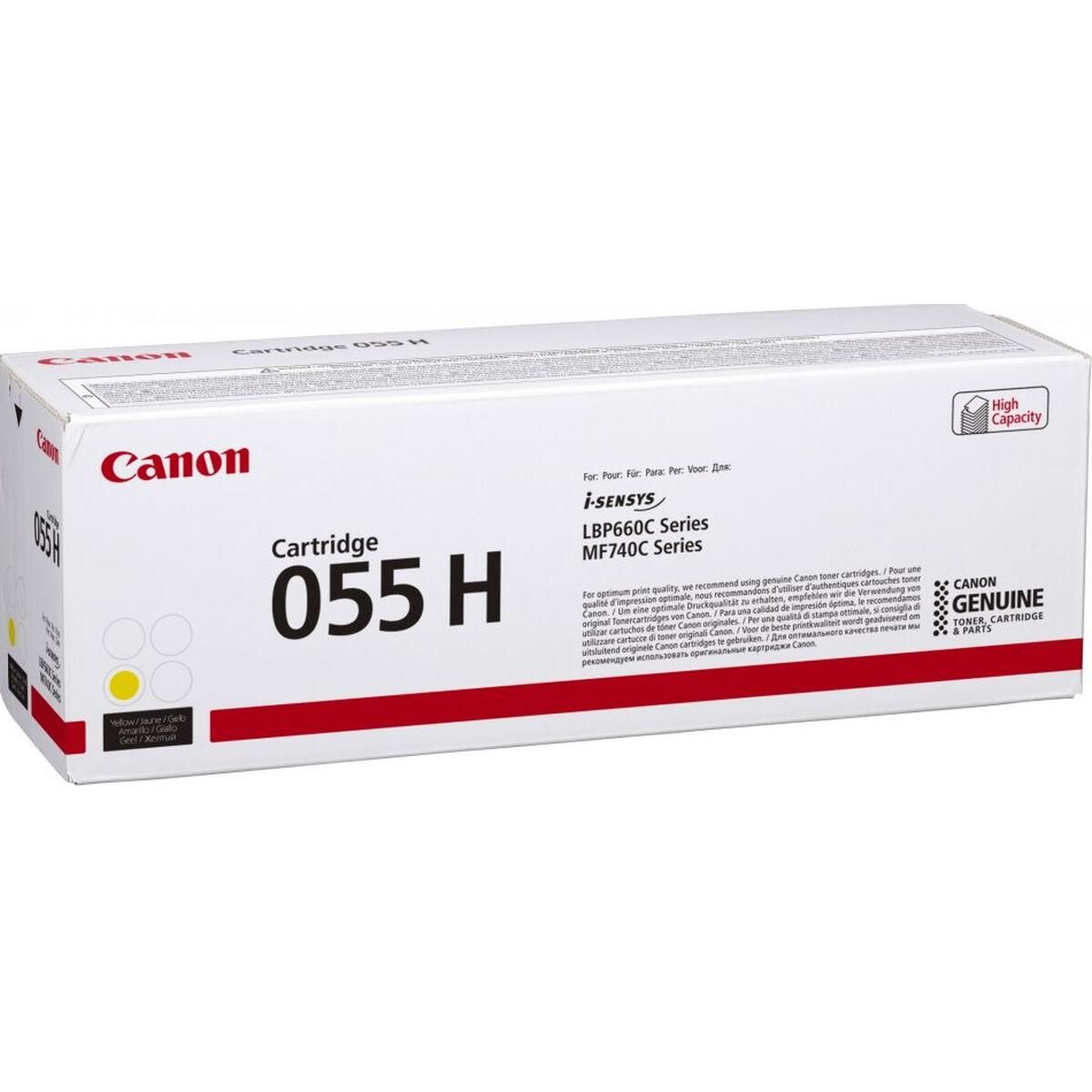 Original toner Canon 055H Gul