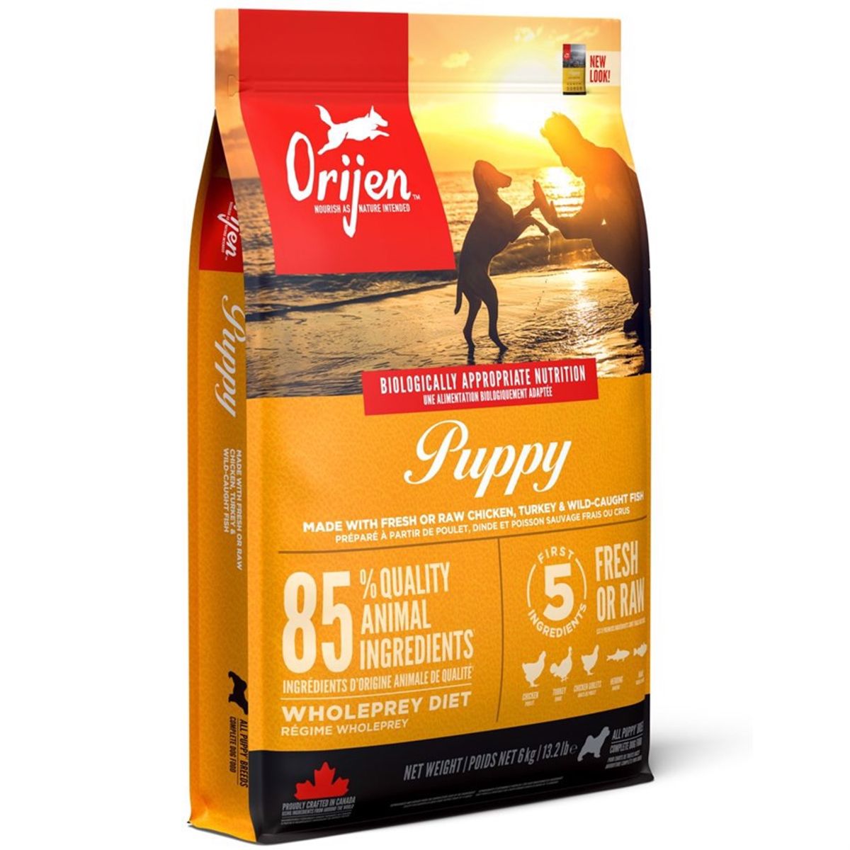 Orijen Puppy hvalpefoder, 11.4 kg