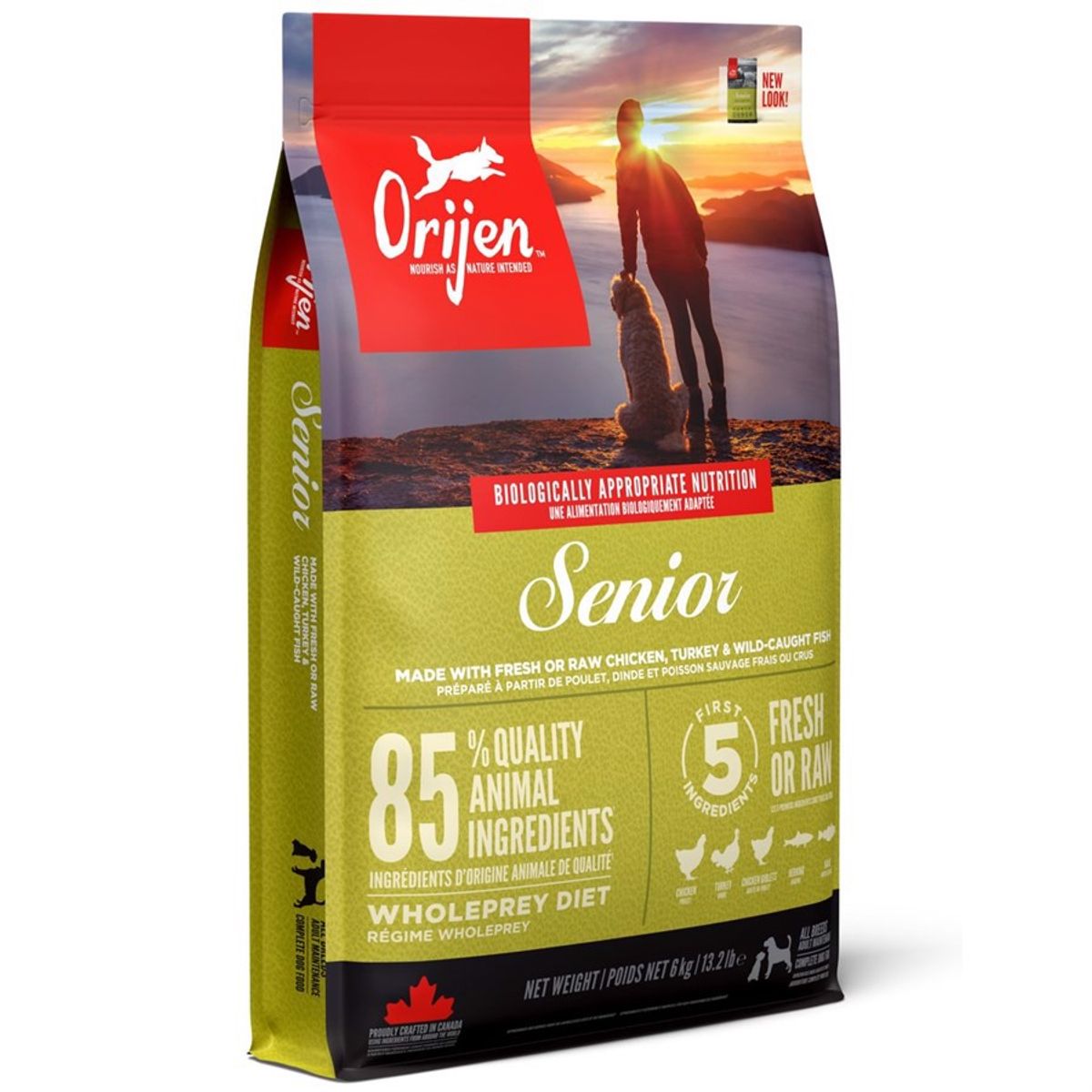 Orijen Senior hundefoder, 2 kg