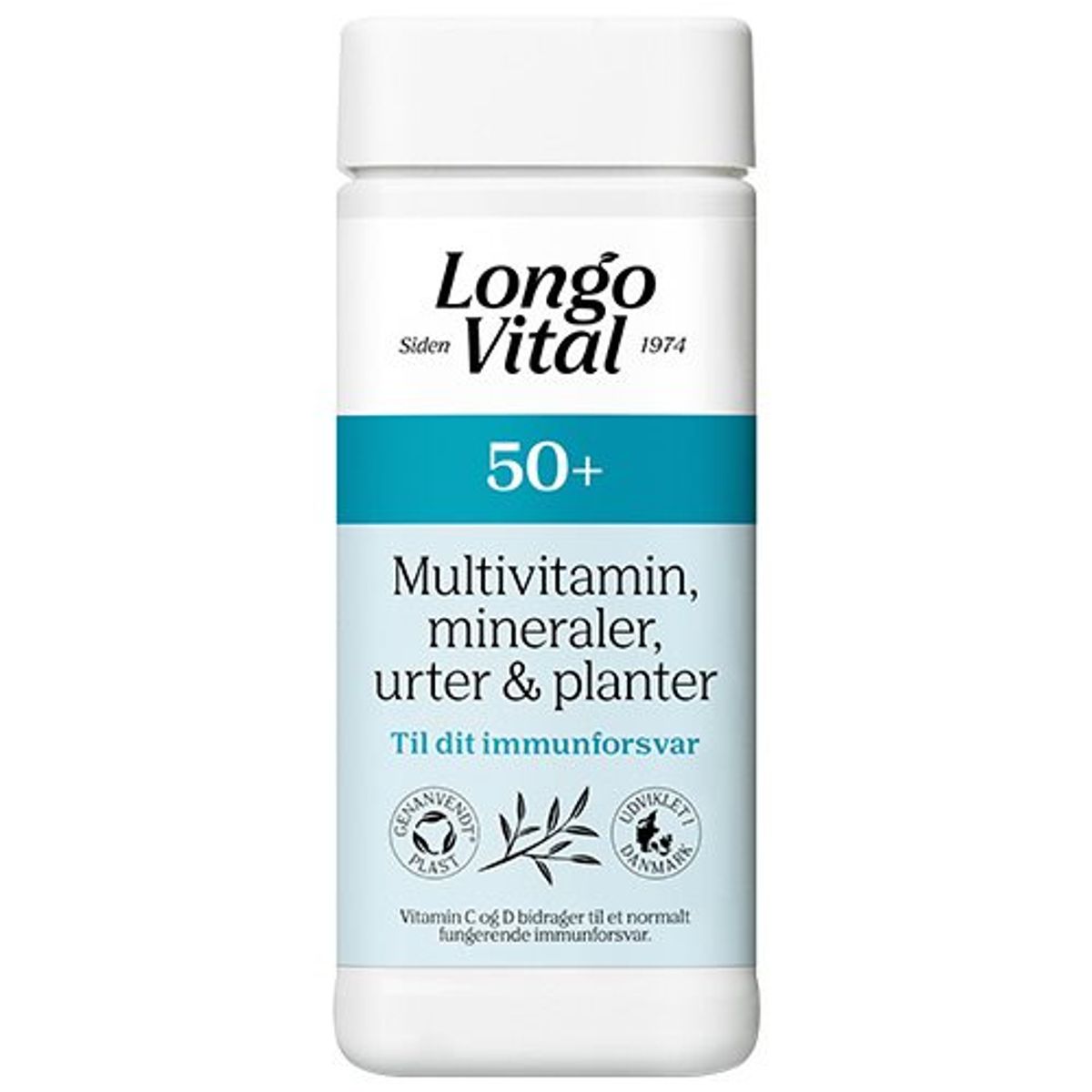 Orkla Longo Vital 50+ 180 tab.