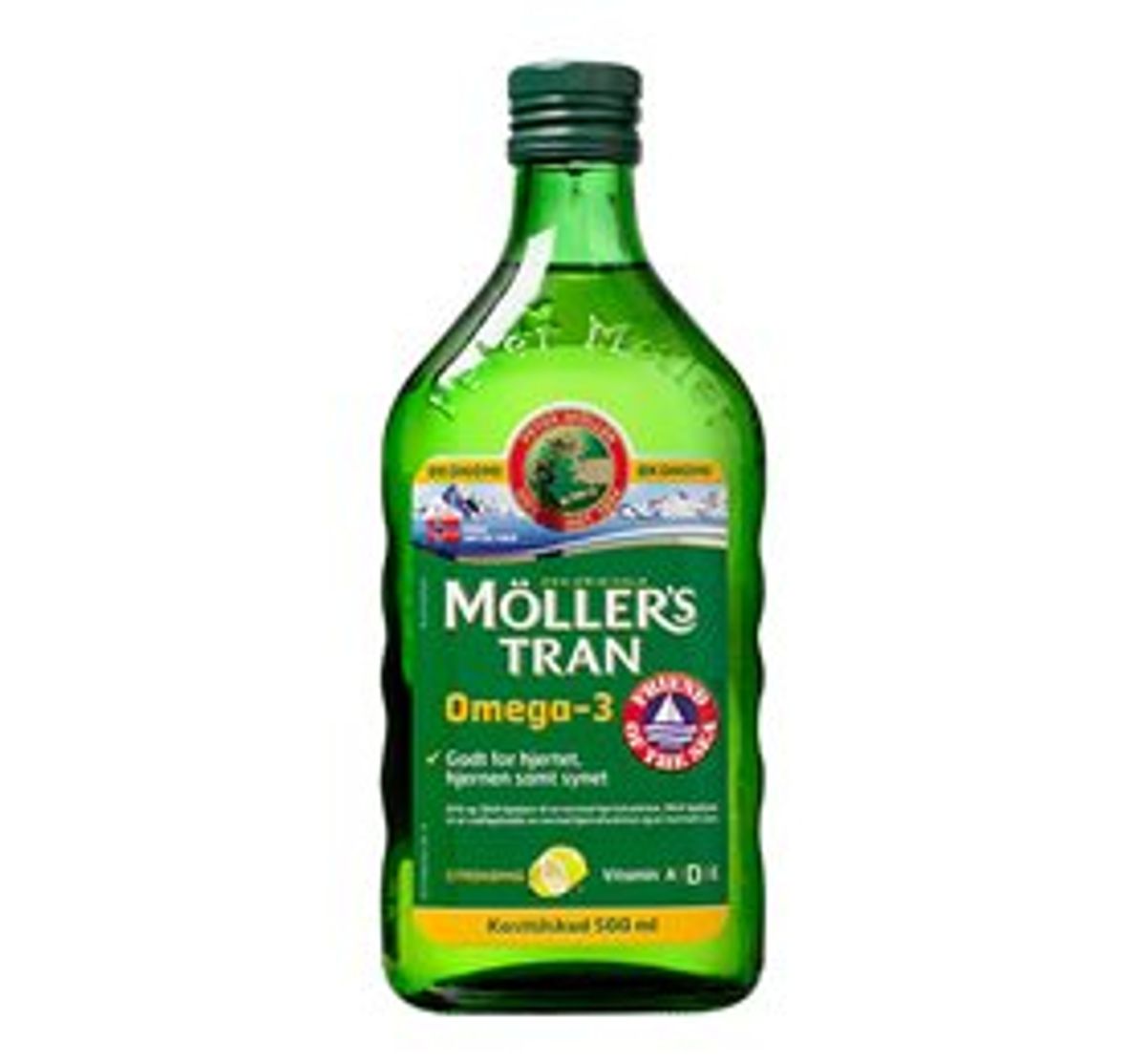 Orkla Møllers Tran med citrus &bull; 500ml.