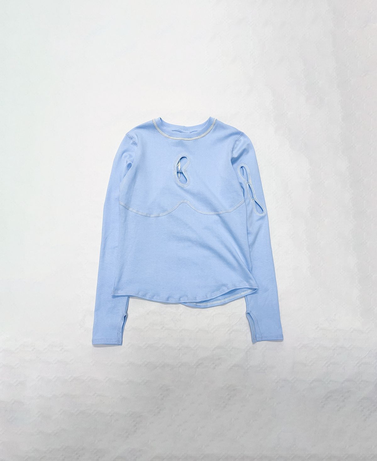 ORNAME LONGSLEEVE BLUE - Large