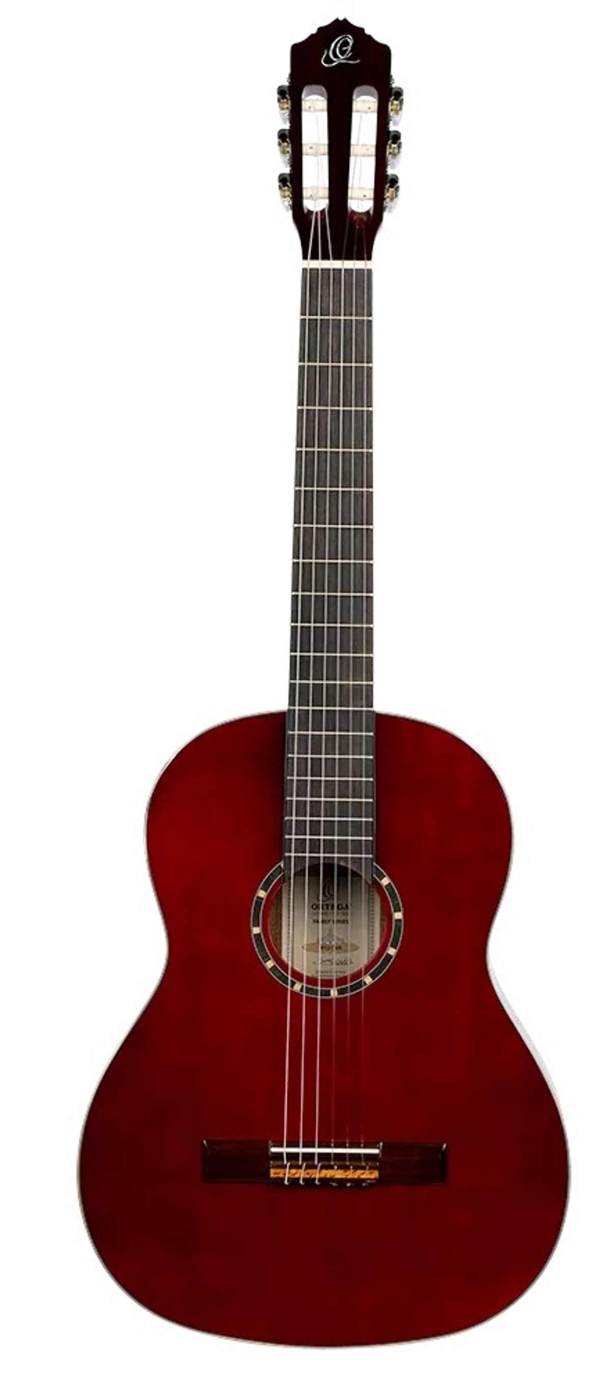 Ortega R121WR Klassisk guitar 4/4 Inkl. Gigbag - Wine Red