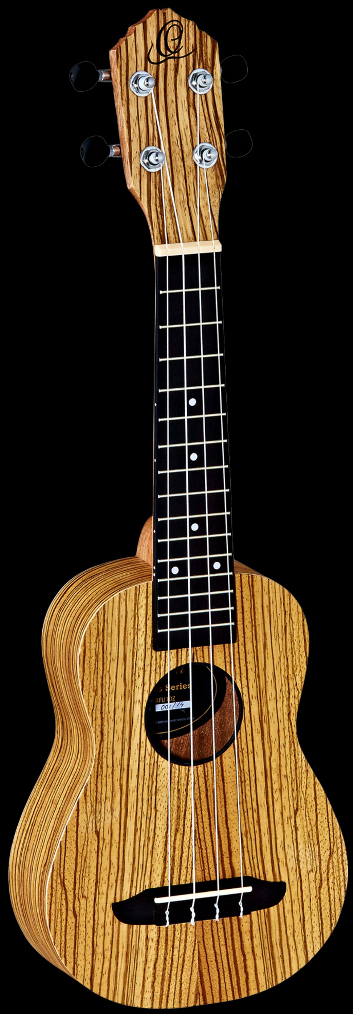 Ortega RFU10Z Sopran Ukulele inkl. Gigbag