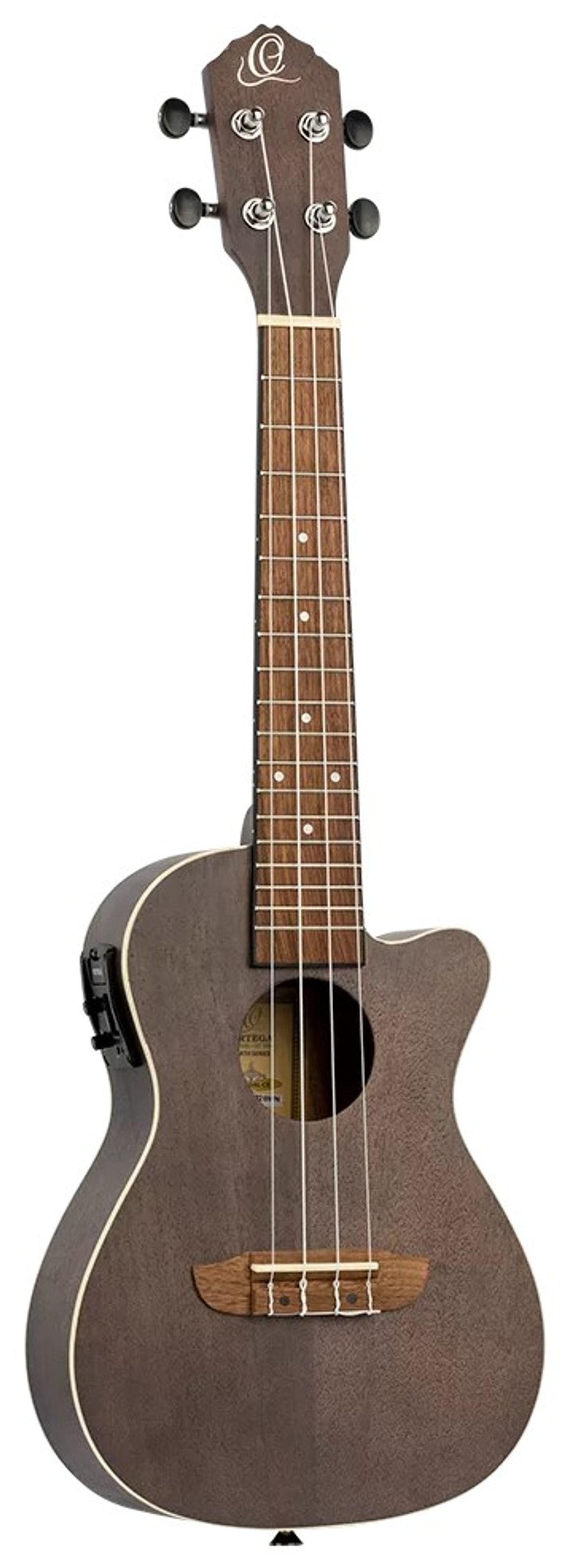 Ortega RUCOAL-CE Concert Ukulele - Satin finish