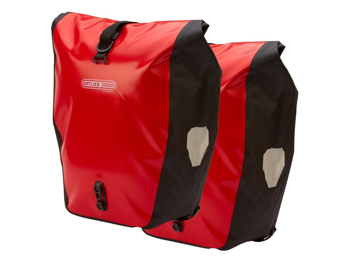 Ortlieb - Back-Roller Classic - Rød/Sort 2 x 20 liter