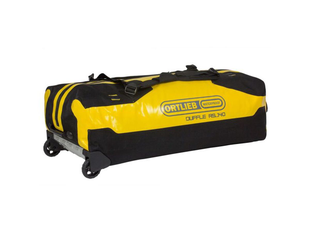 Ortlieb Duffle RS - Rejsetaske m. hjul - Gul/sort - 140 liter