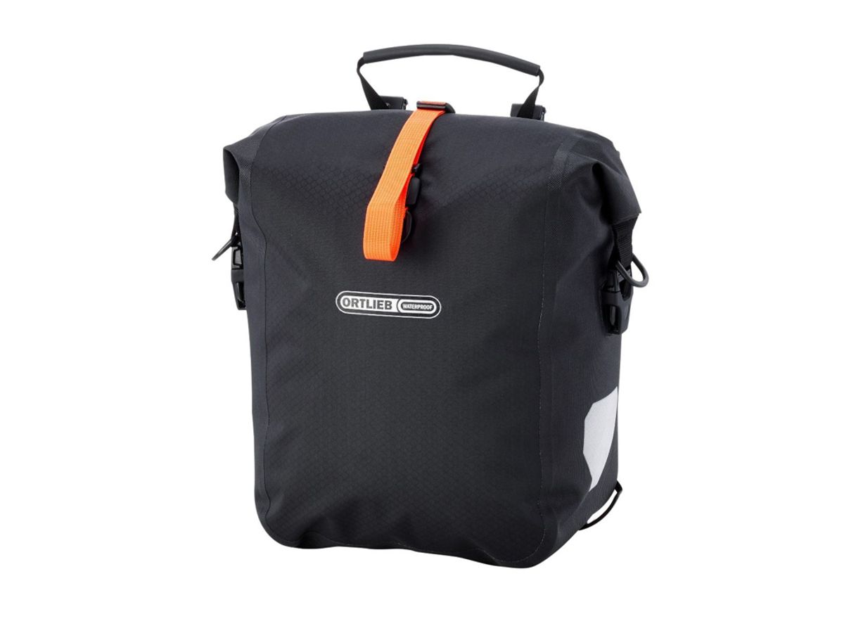 Ortlieb Gravel-Pack - Cykeltasker - 2 x 12,5 liter - Mat Sort