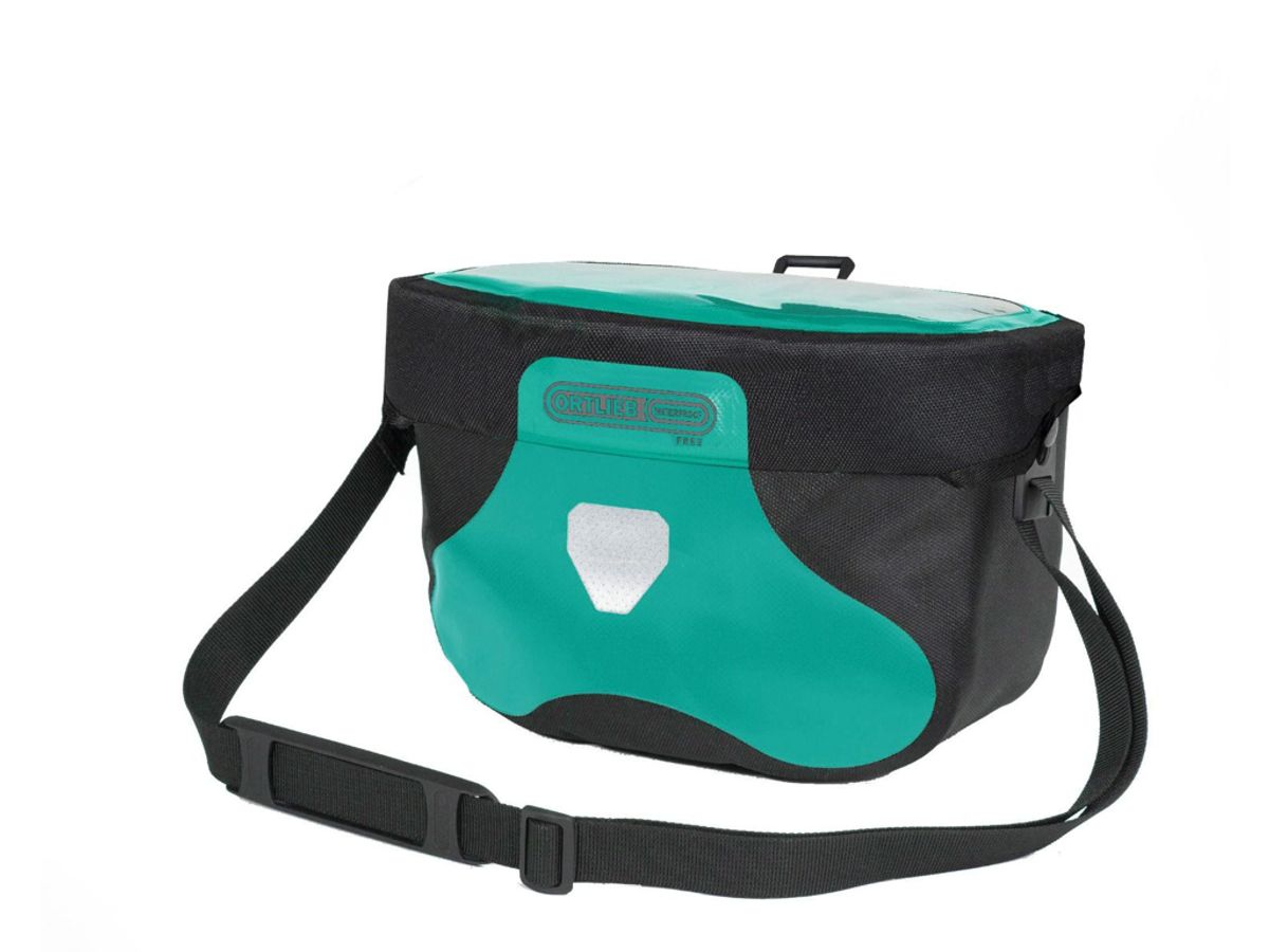 Ortlieb Ultimate Six Free - Styrtaske - 6,5 liter - Turkis / sort