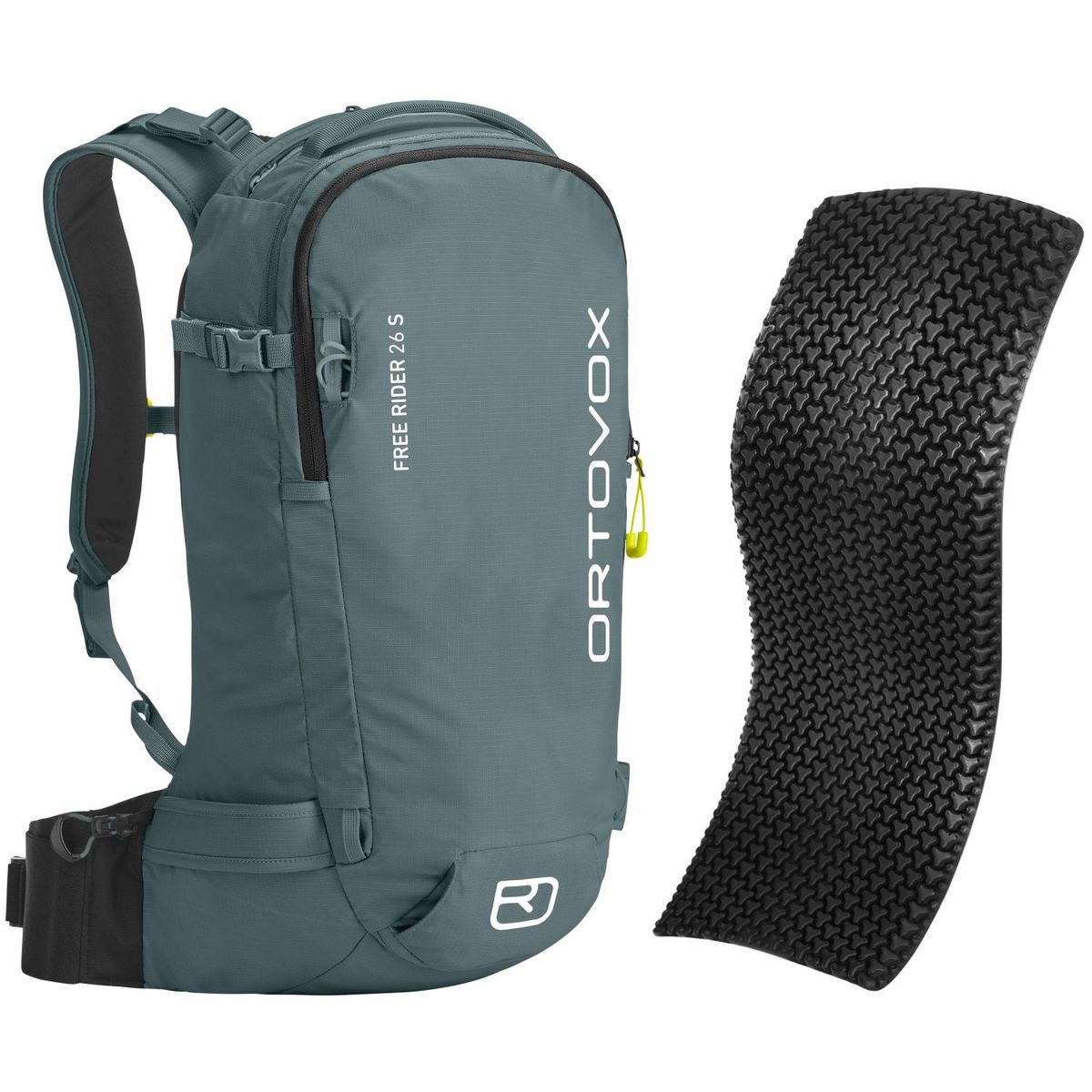 Ortovox Free Rider 26 S + Spine Protector, arctic grey