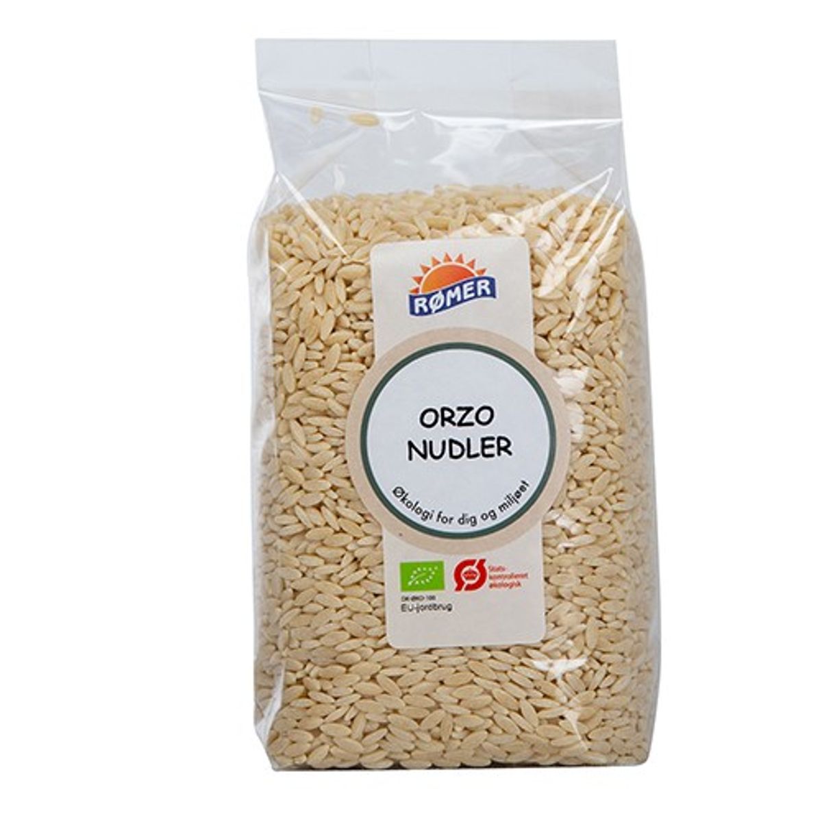 Orzo Nudler Økologisk - 500 gram - Rømer