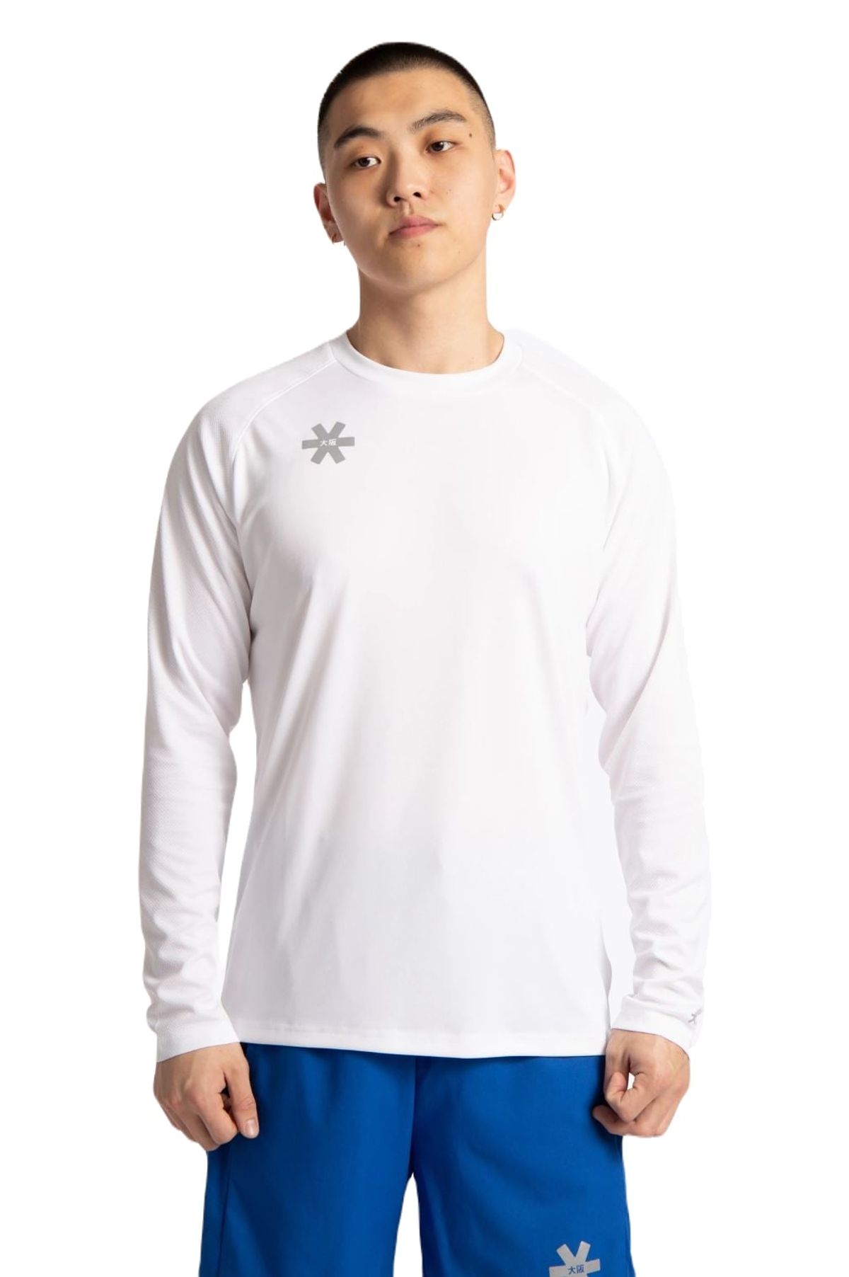 Osaka Men's Training Tee Long Sleeve (Hvid) - L