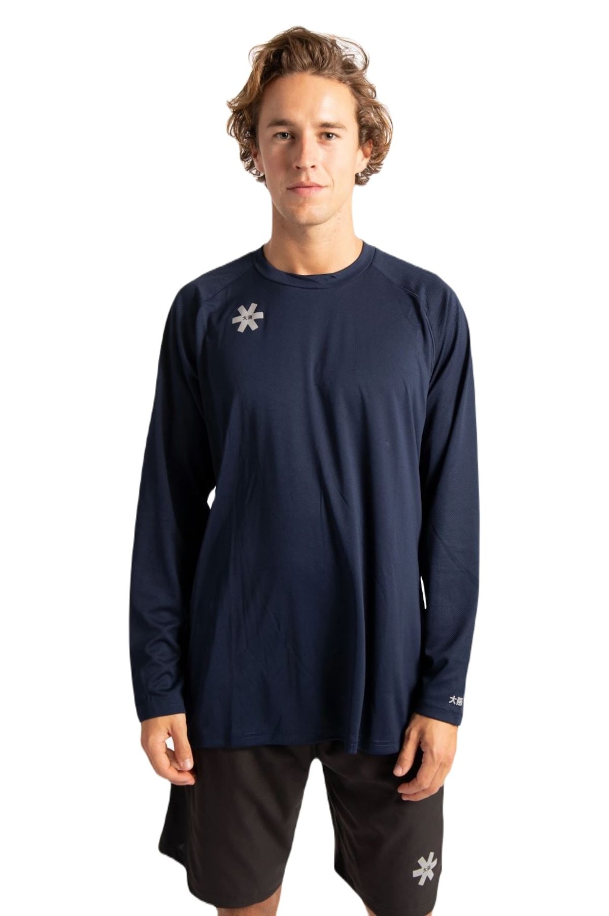 Osaka Men's Training Tee Long Sleeve (Mørkeblå) - M