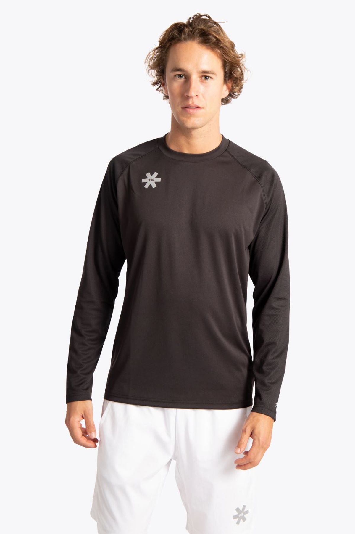 Osaka Men's Training Tee Long Sleeve (Sort) - L